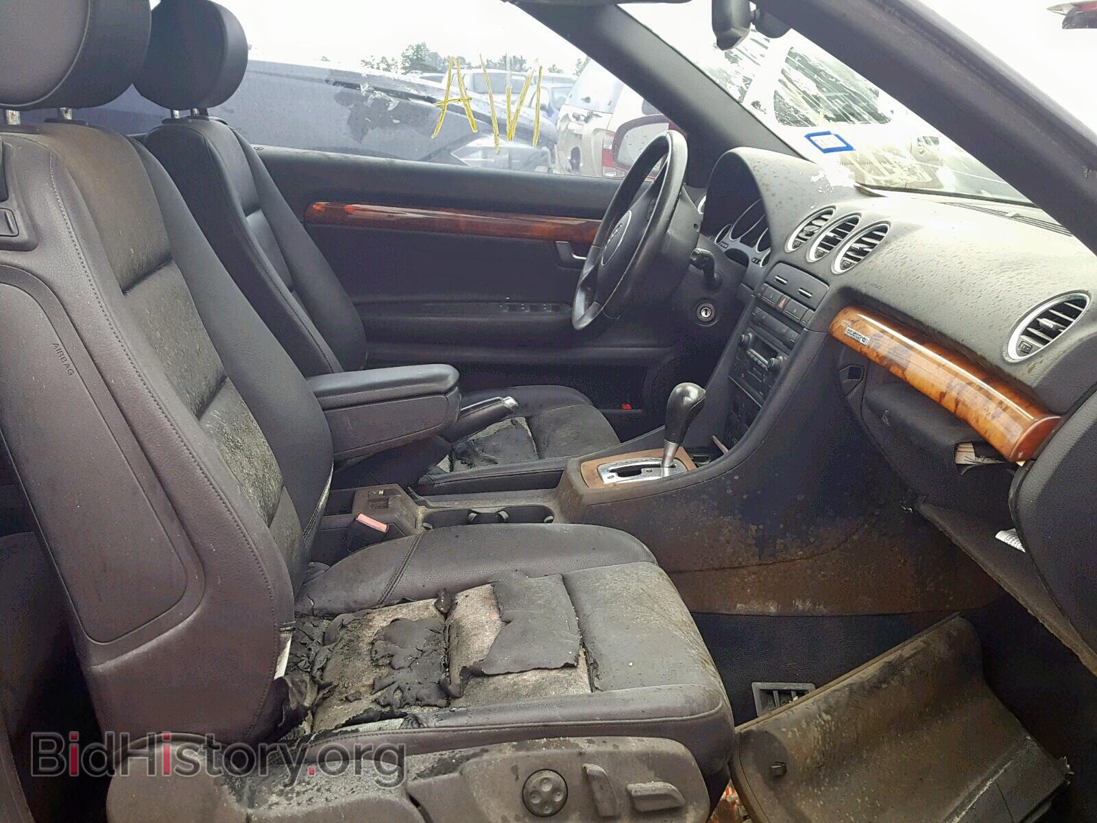 2006 AUDI A4 - VIN: WAUDT48H56K009121 - Фото 5
