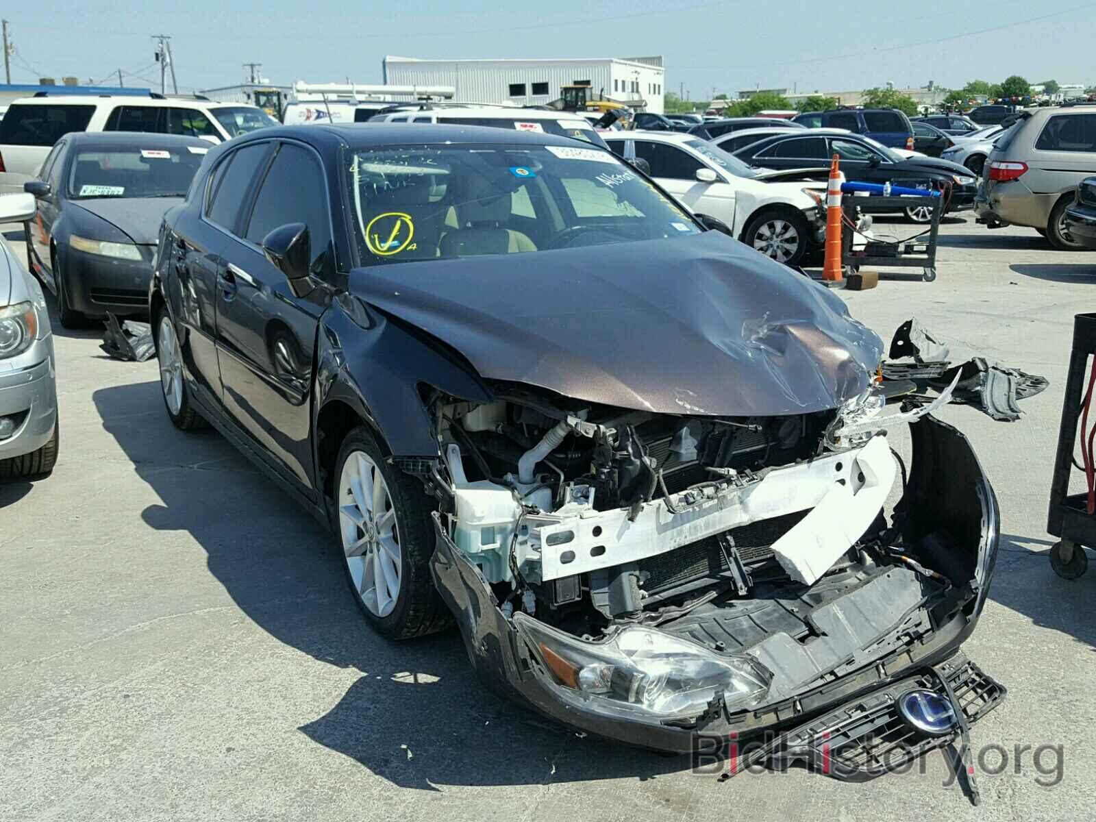 Photo JTHKD5BH7C2095547 - LEXUS CT 200 2012