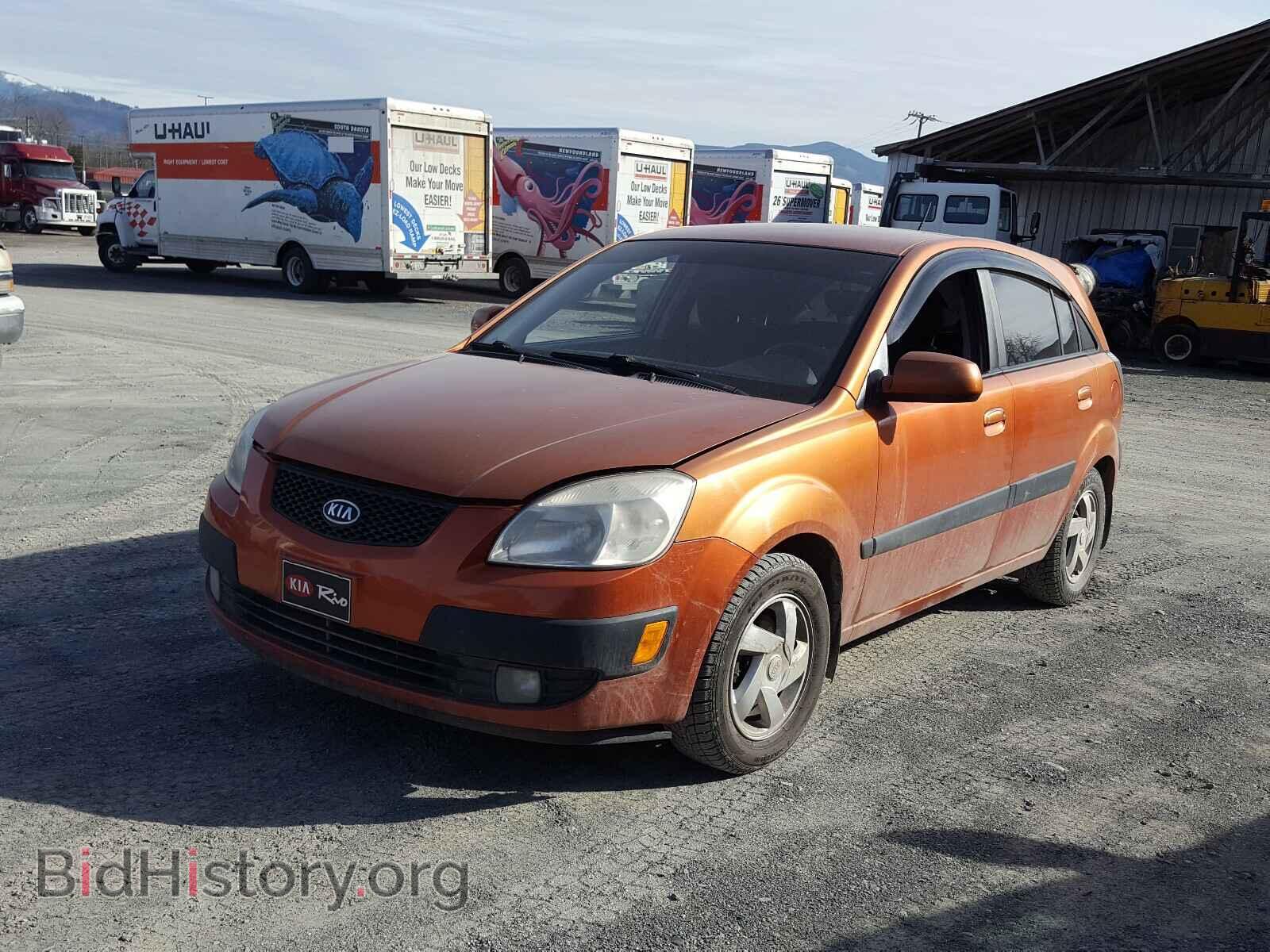 2006 KIA RIO - VIN: KNADE163266124591 - Фото 2