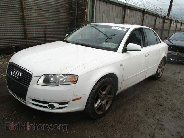 2007 AUDI A4 - VIN: WAUAF78E17A232118 - Фото 2