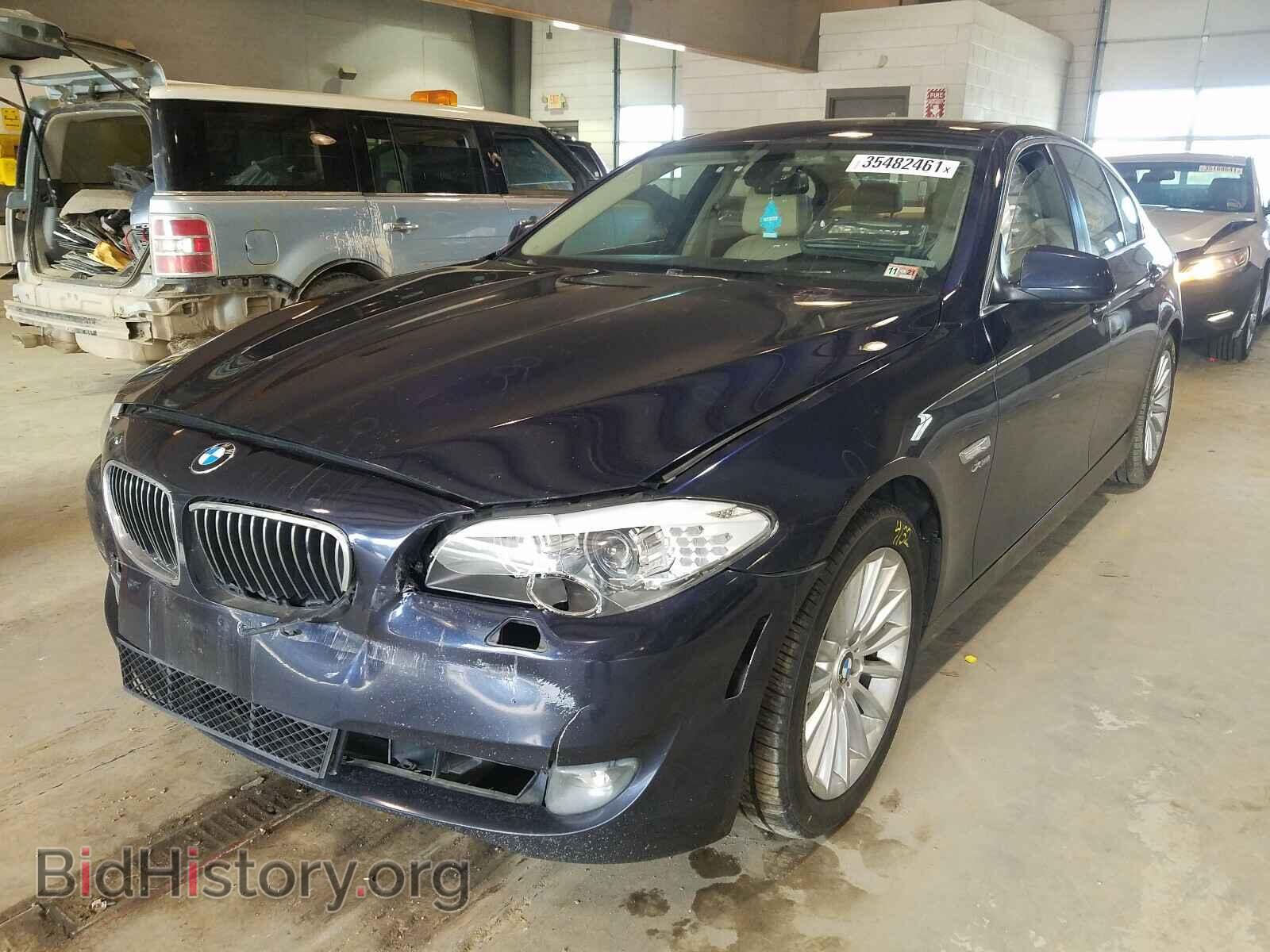 2011 BMW 5 SERIES - VIN: WBAFU7C5XBC873901 - Фото 2