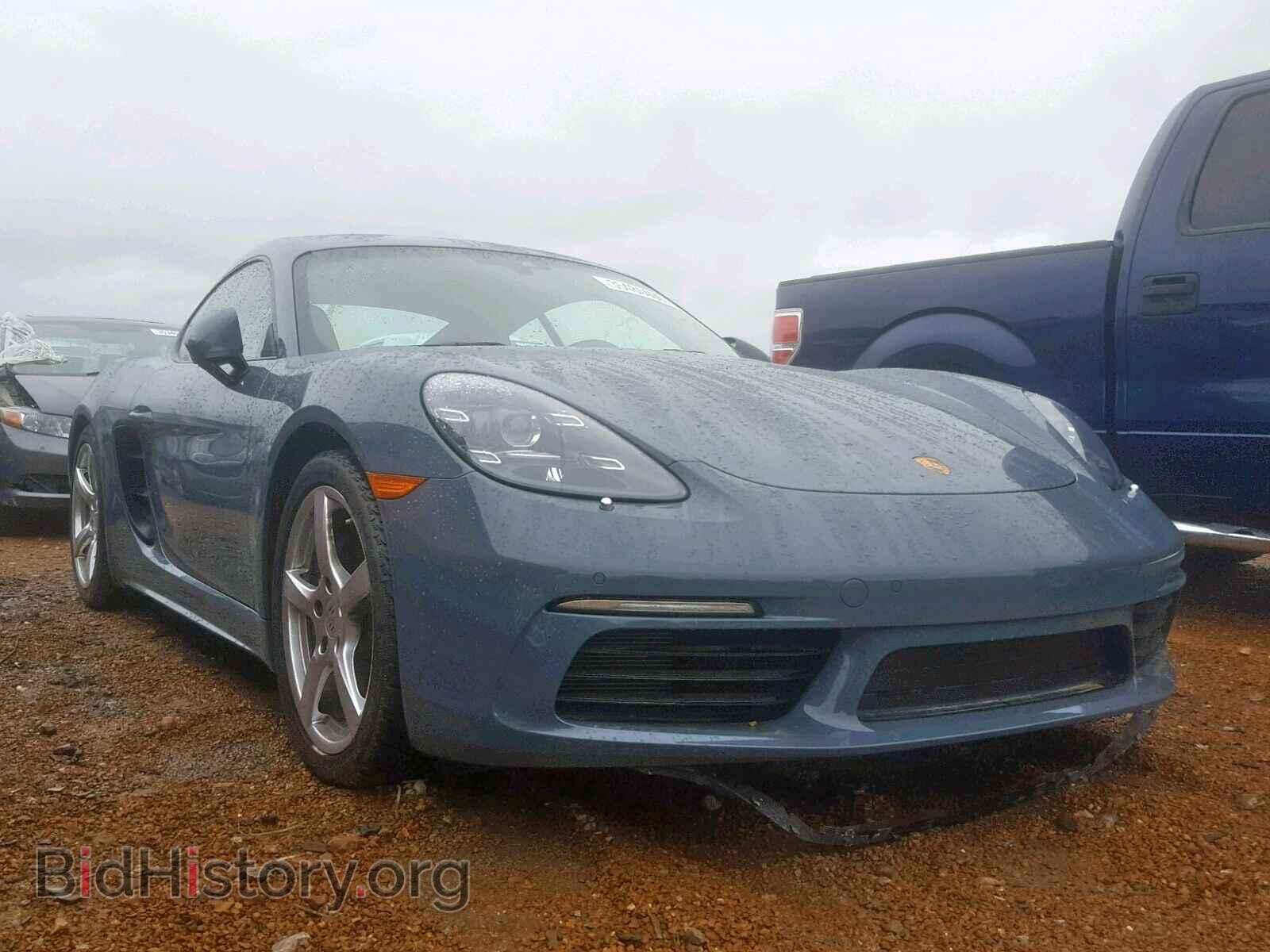 Фотография WP0AA2A89JS260291 - PORSCHE CAYMAN 2018