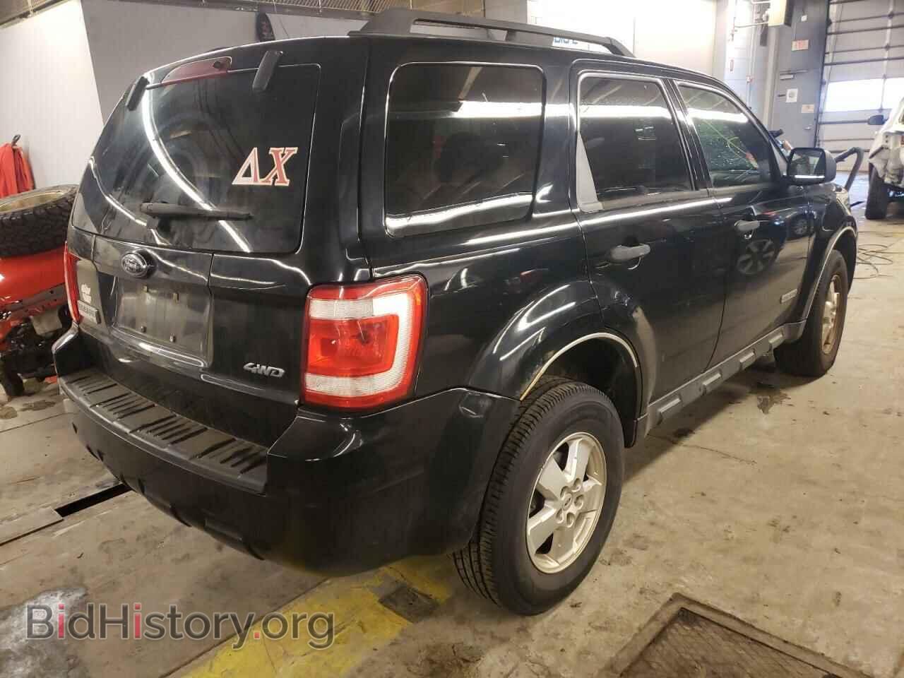 2008 FORD ESCAPE - VIN: 1FMCU93178KD65507 - Фото 4