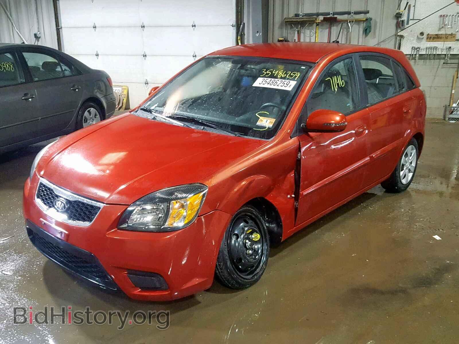 2011 KIA RIO BASE - VIN: KNADH5A33B6767757 - Фото 2