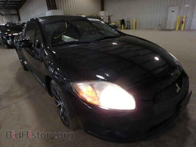 2011 Mitsubishi ECLIPSE Eclipse GS, black — VIN 4A31K5DFXBE003095, Copart