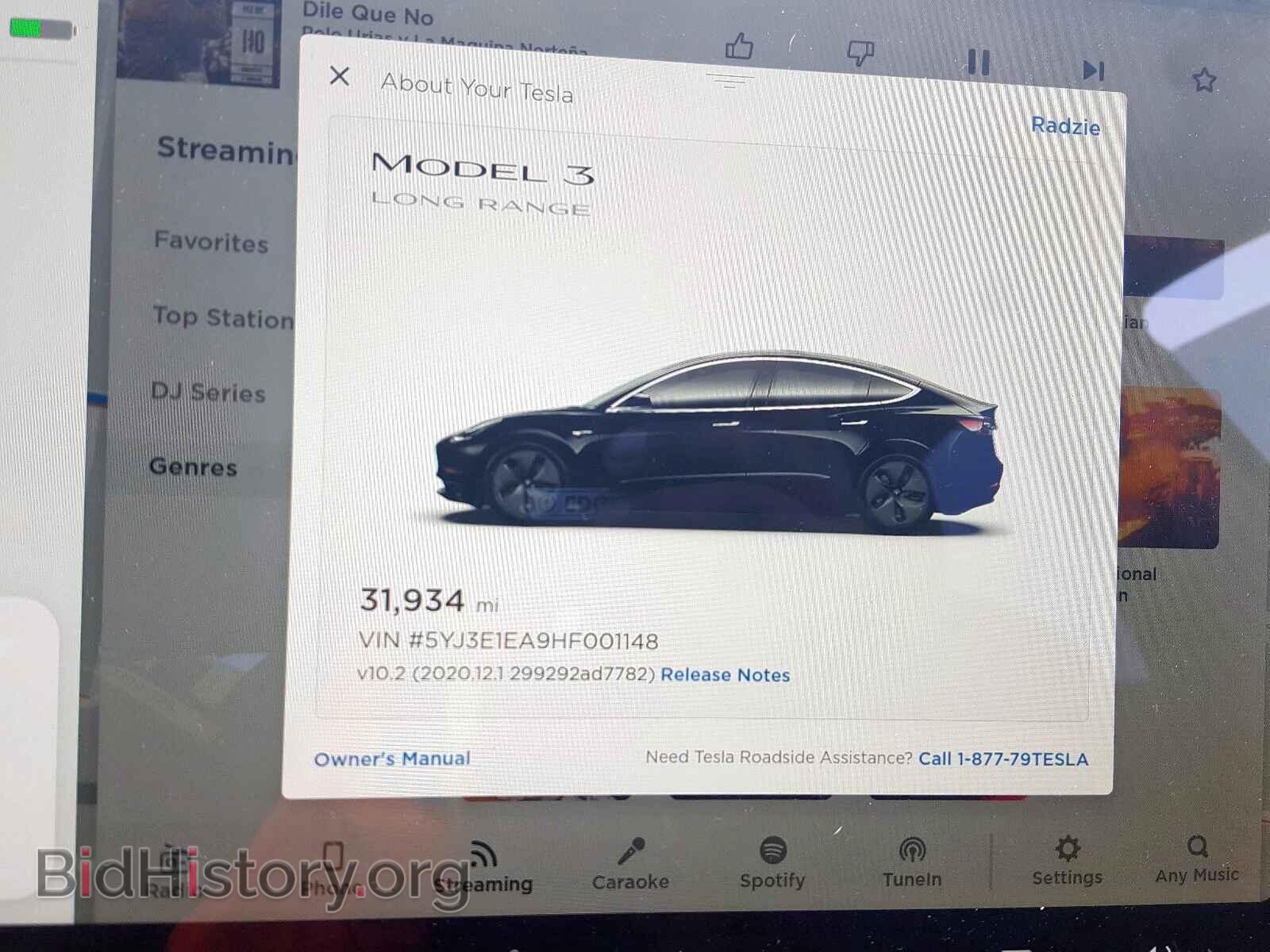 2017 TESLA MODEL 3 - VIN: 5YJ3E1EA9HF001148 - Photo 8