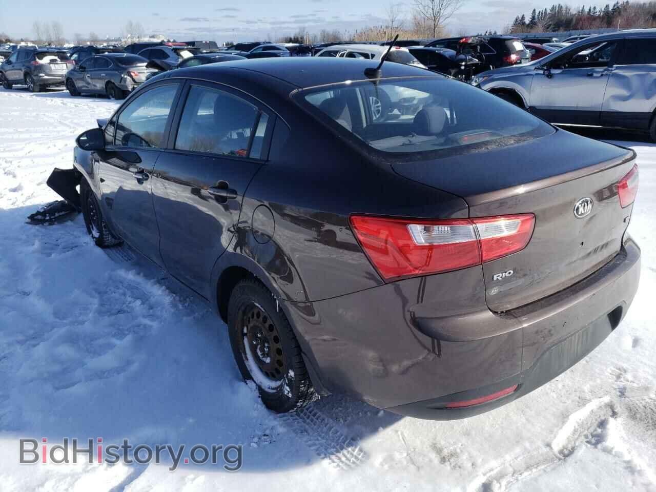 2013 KIA RIO - VIN: KNADM4A34D6292029 - Фото 3