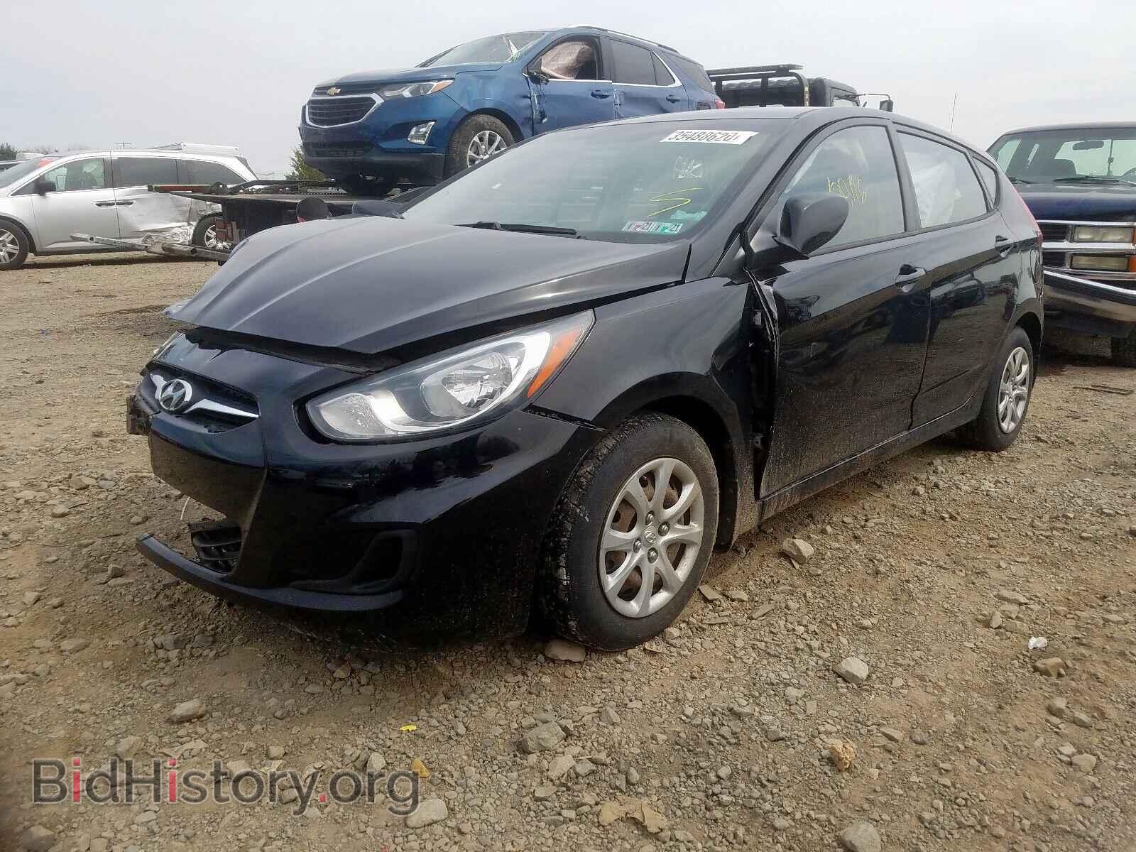 2012 HYUNDAI ACCENT - VIN: KMHCT5AE5CU044208 - Фото 2