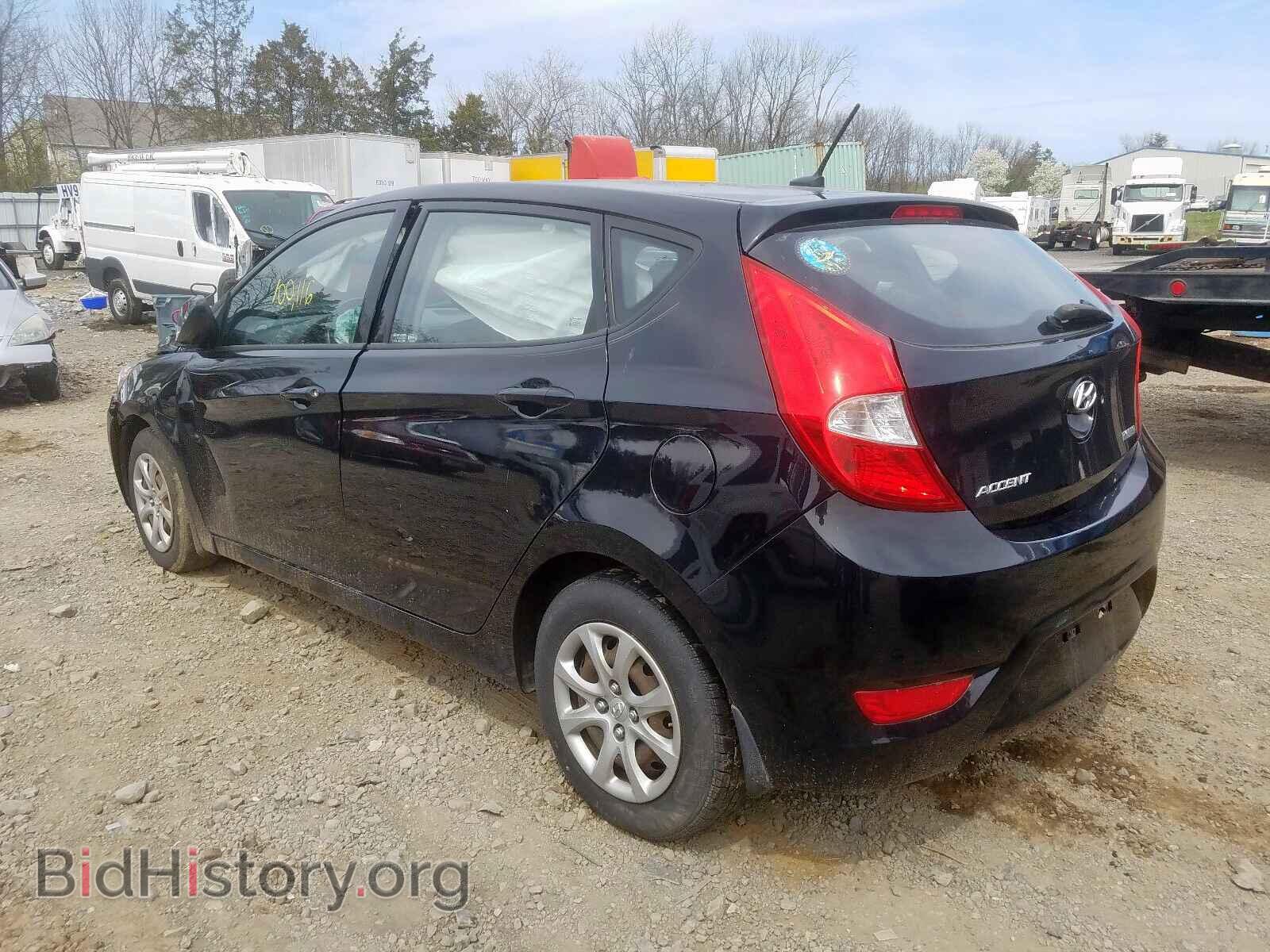2012 HYUNDAI ACCENT - VIN: KMHCT5AE5CU044208 - Фото 3