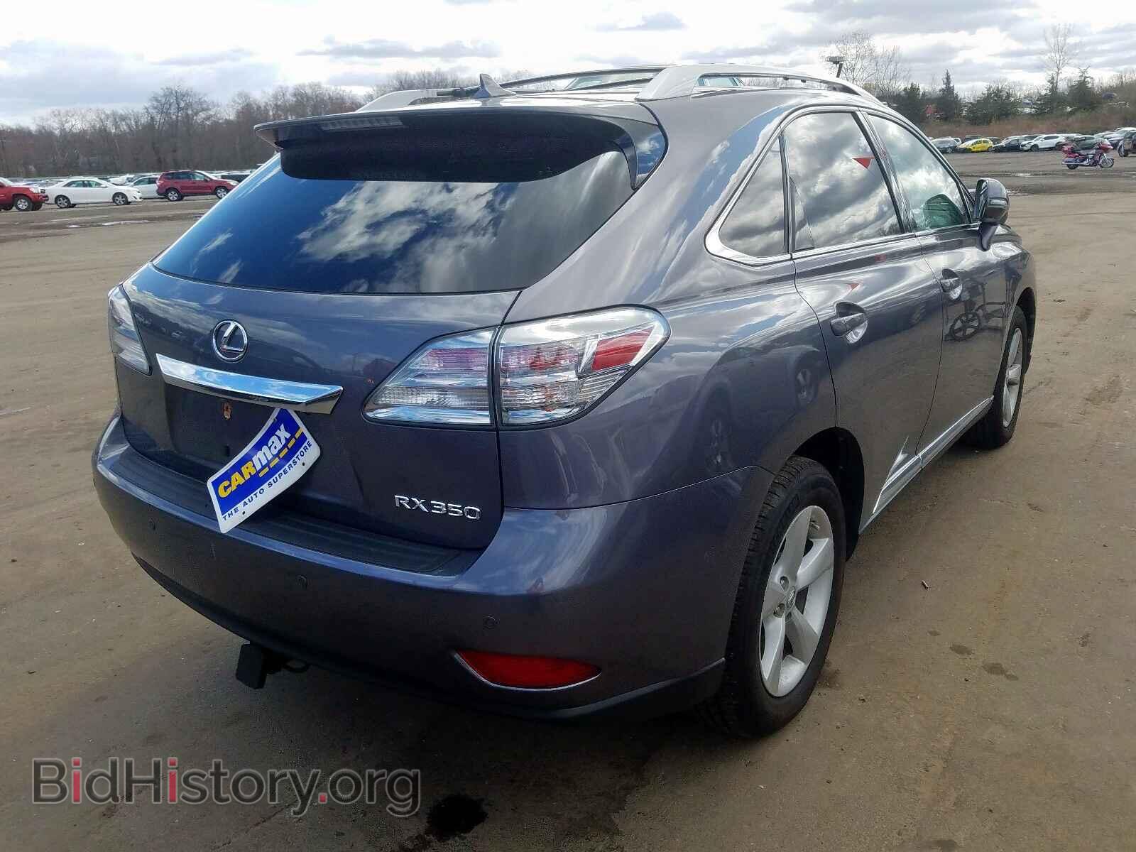 2012 LEXUS RX350 - VIN: 2T2BK1BA3CC147286 - Фото 4