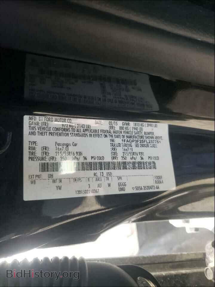 2015 FORD FOCUS - VIN: 1FADP3F25FL237751 - Photo 10