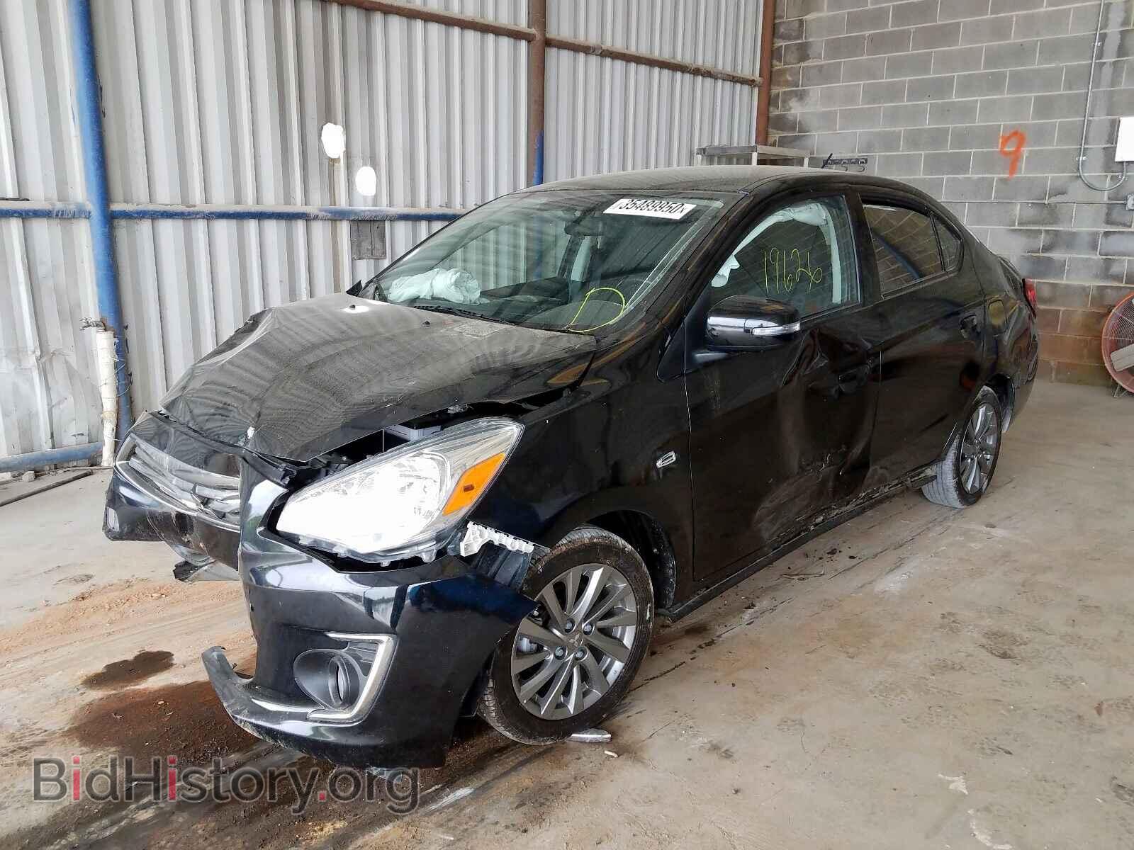 2019 MITSUBISHI MIRAGE - VIN: ML32F4FJ2KHF07331 - Фото 2