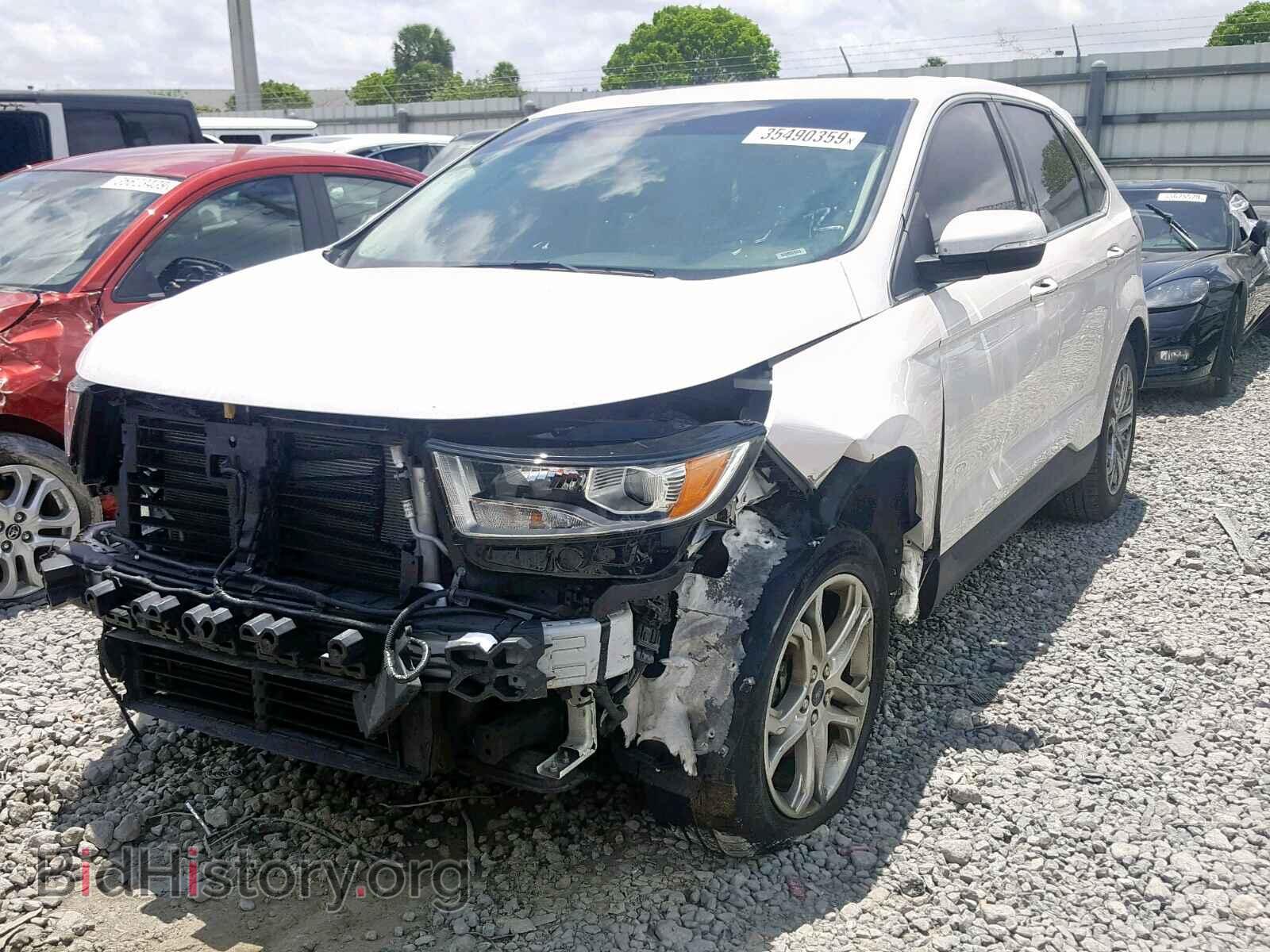 2017 FORD EDGE TITAN - VIN: 2FMPK3K93HBB19737 - Photo 2