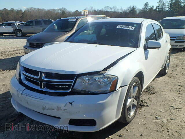 2011 DODGE AVENGER - VIN: 1B3BD1FB6BN560978 - Фото 2