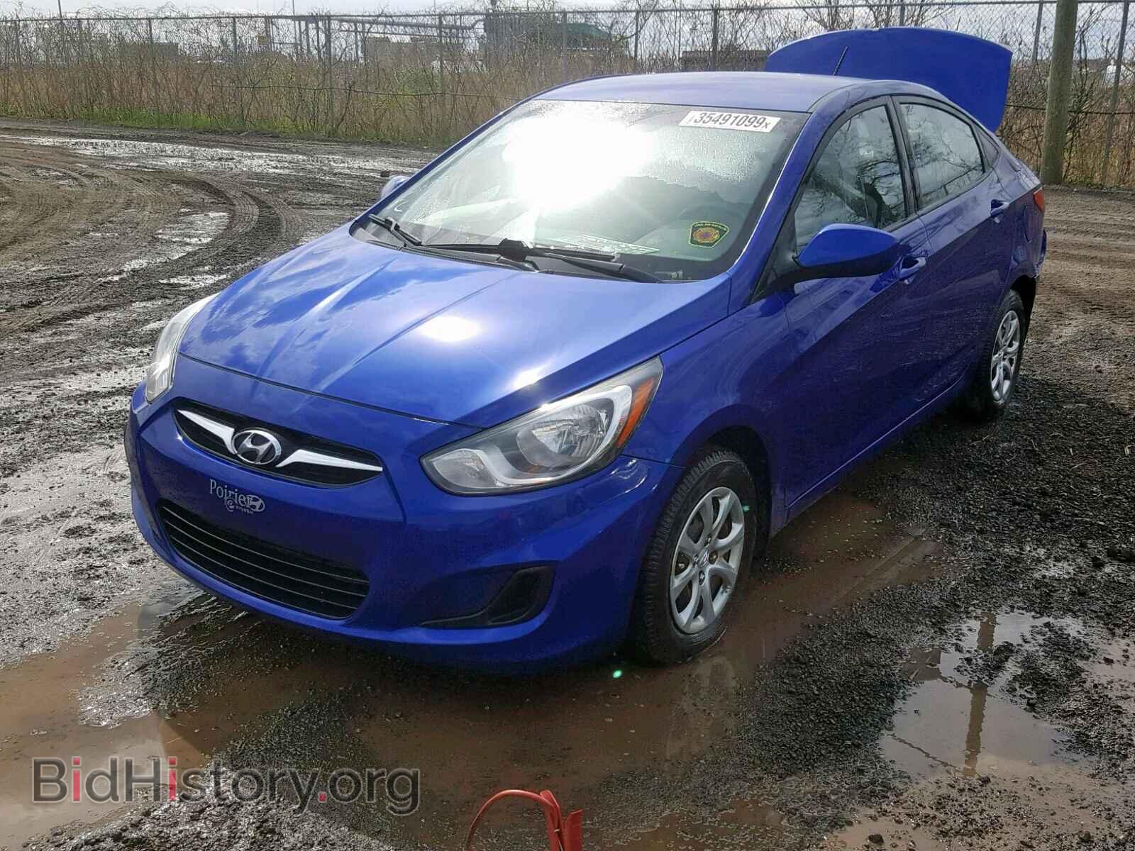 2012 HYUNDAI ACCENT - VIN: KMHCT4AE2CU246613 - Фото 2