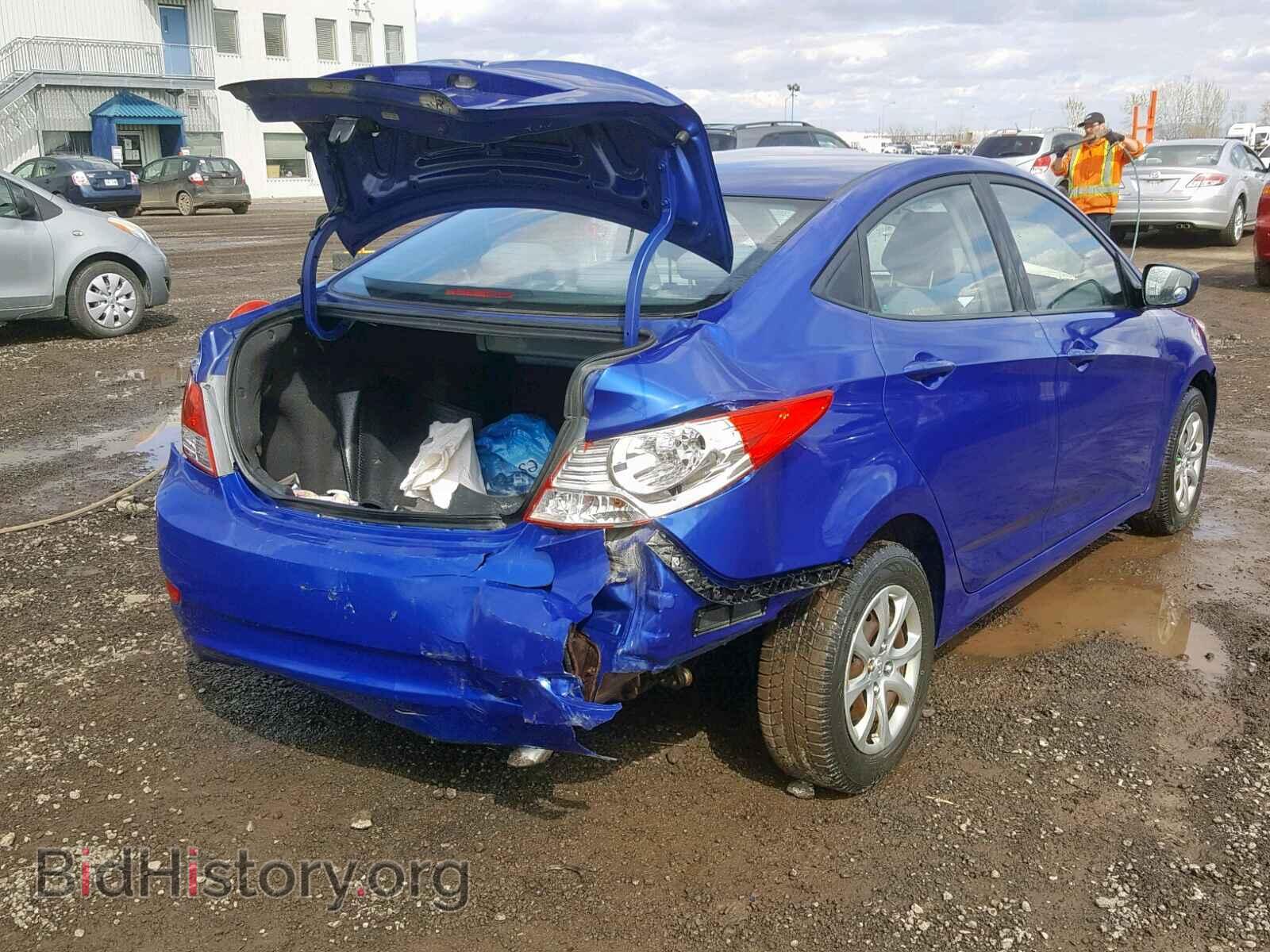 2012 HYUNDAI ACCENT - VIN: KMHCT4AE2CU246613 - Фото 4