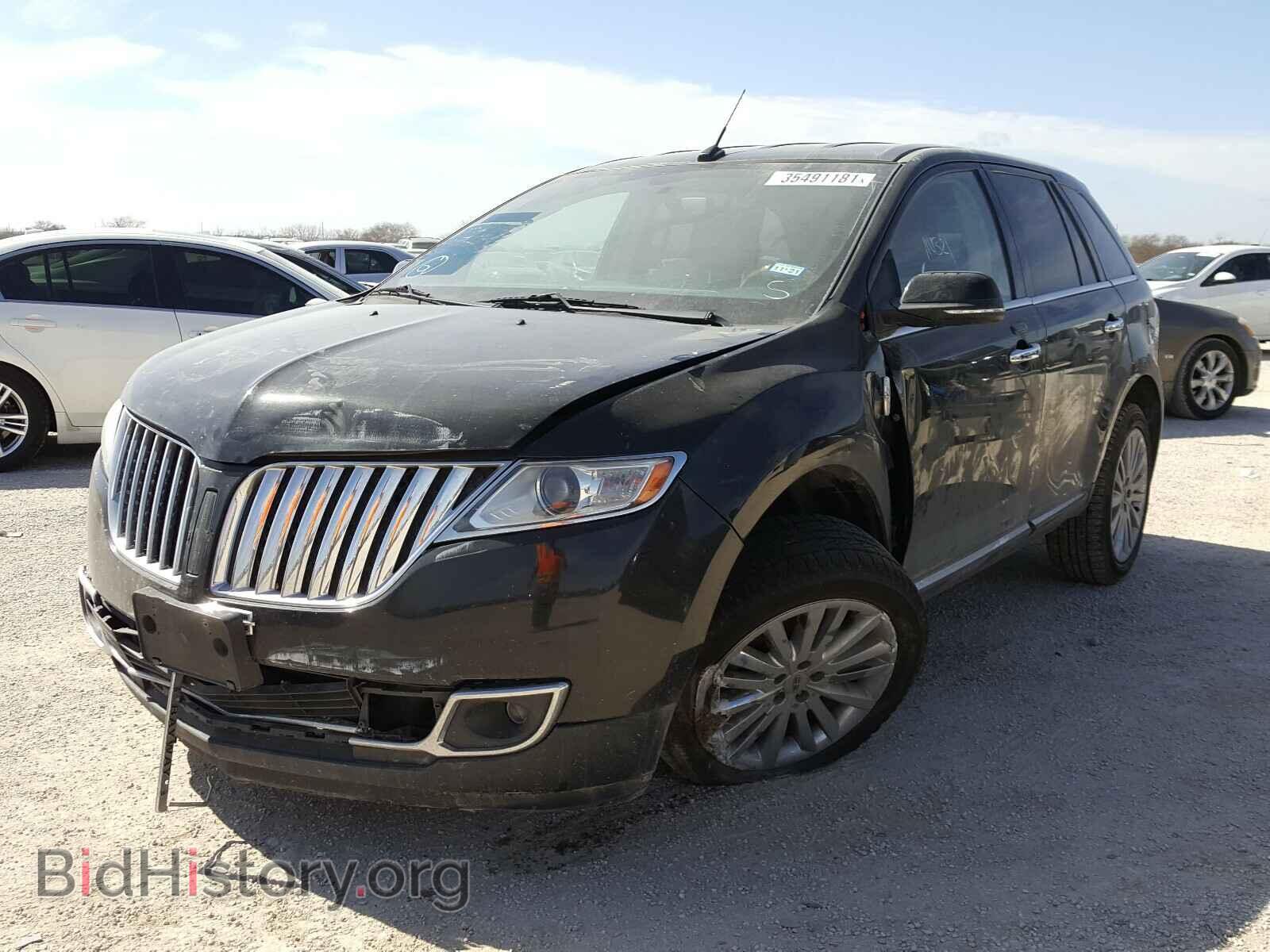 2013 LINCOLN MKX - VIN: 2LMDJ6JK7DBL49159 - Фото 2
