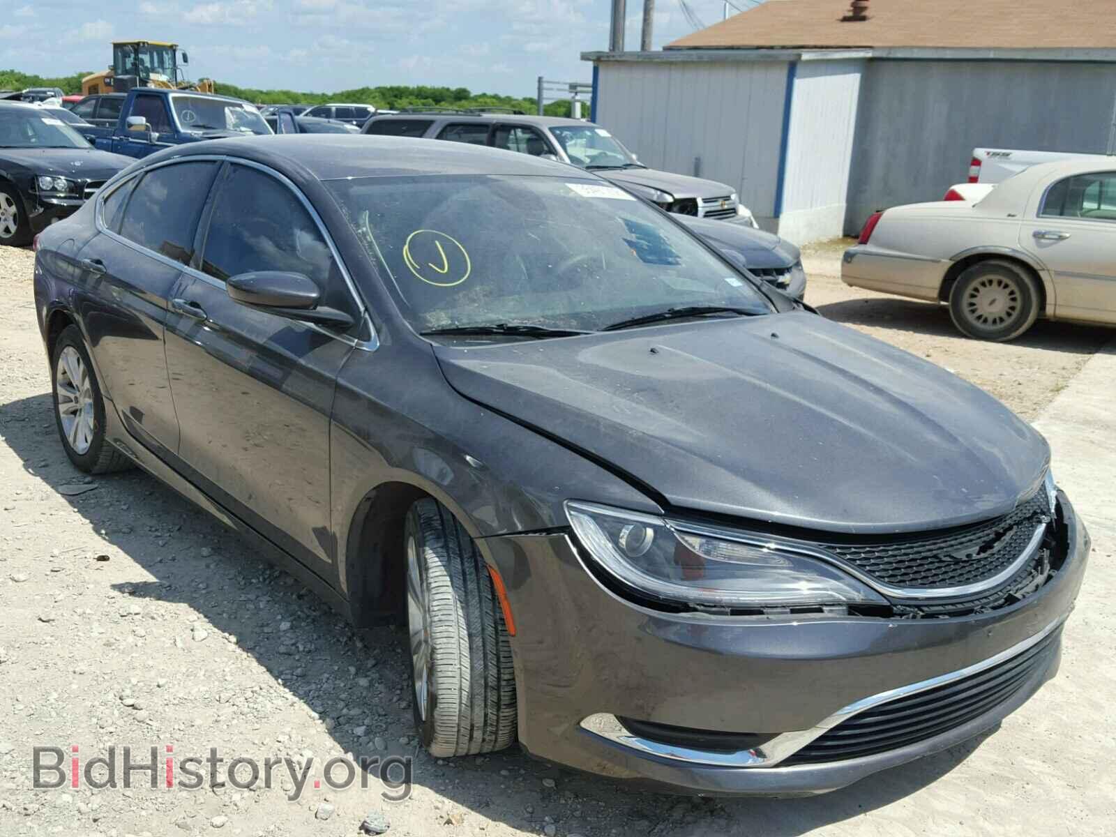 Photo 1C3CCCAB8FN567014 - CHRYSLER 200 2015