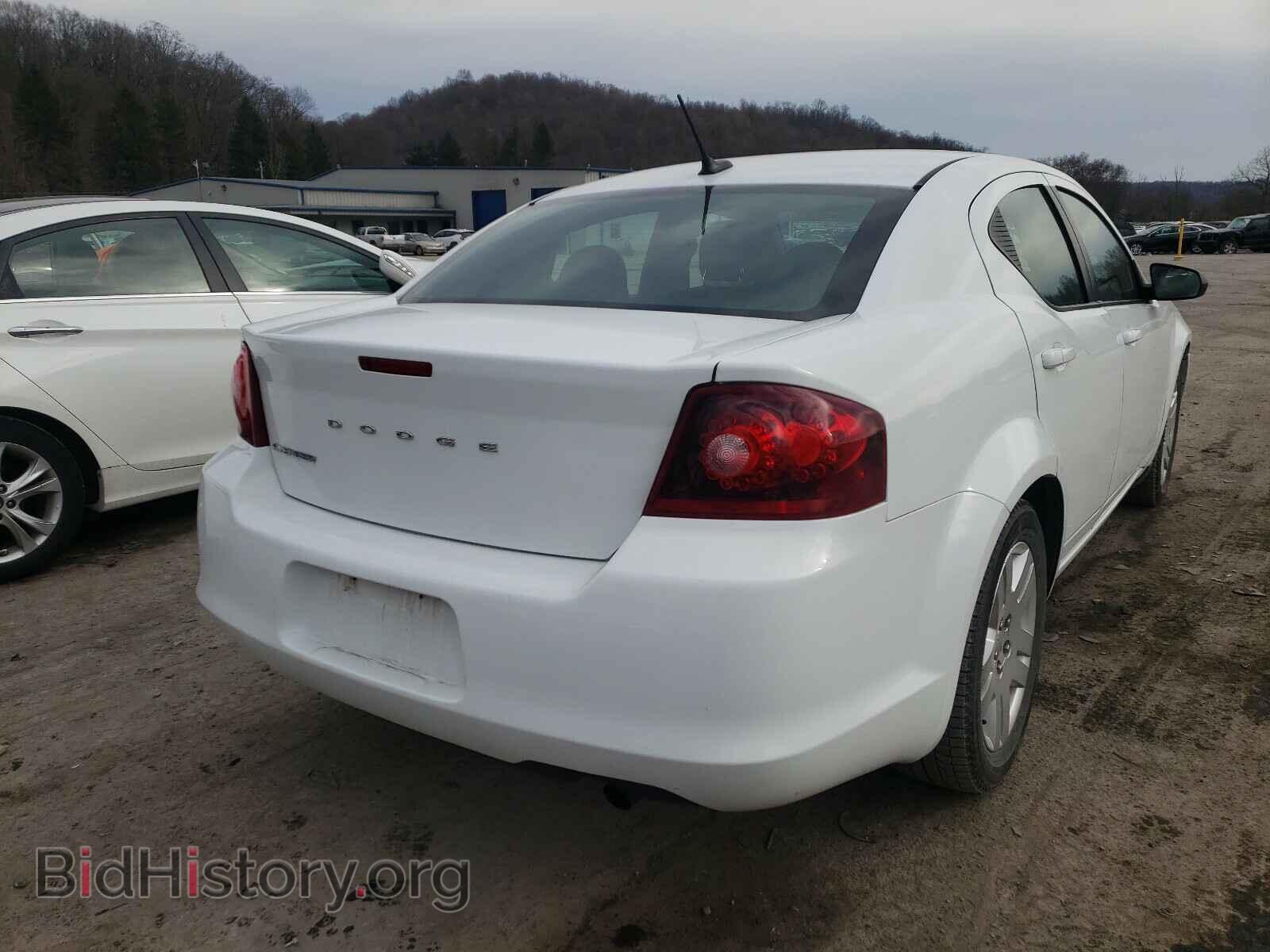 2014 DODGE AVENGER - VIN: 1C3CDZAB8EN118284 - Фото 4