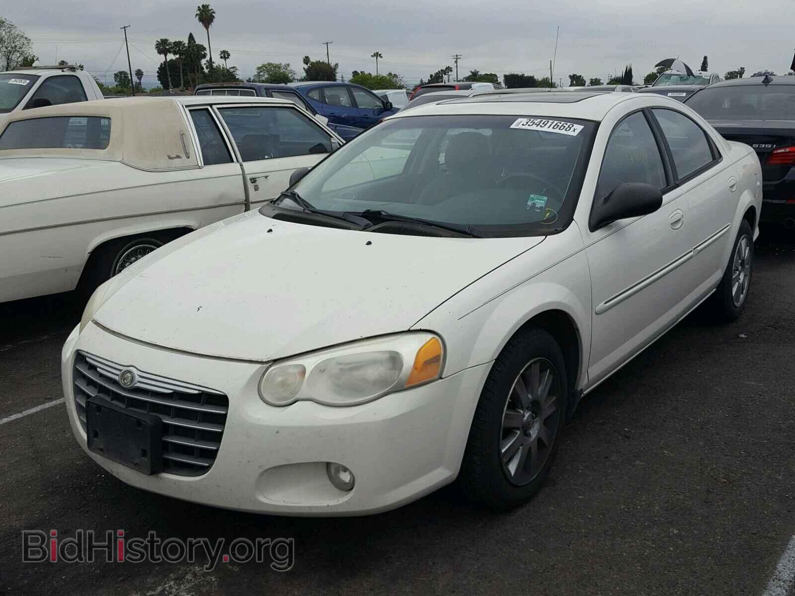 2005 CHRYSLER SEBRING - VIN: 1C3EL66RX5N562525 - Фото 2