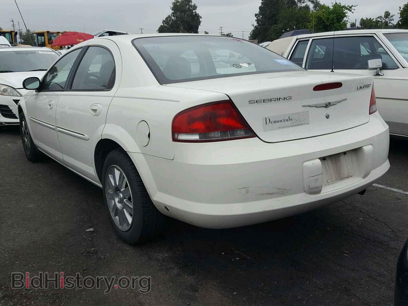 2005 CHRYSLER SEBRING - VIN: 1C3EL66RX5N562525 - Фото 3