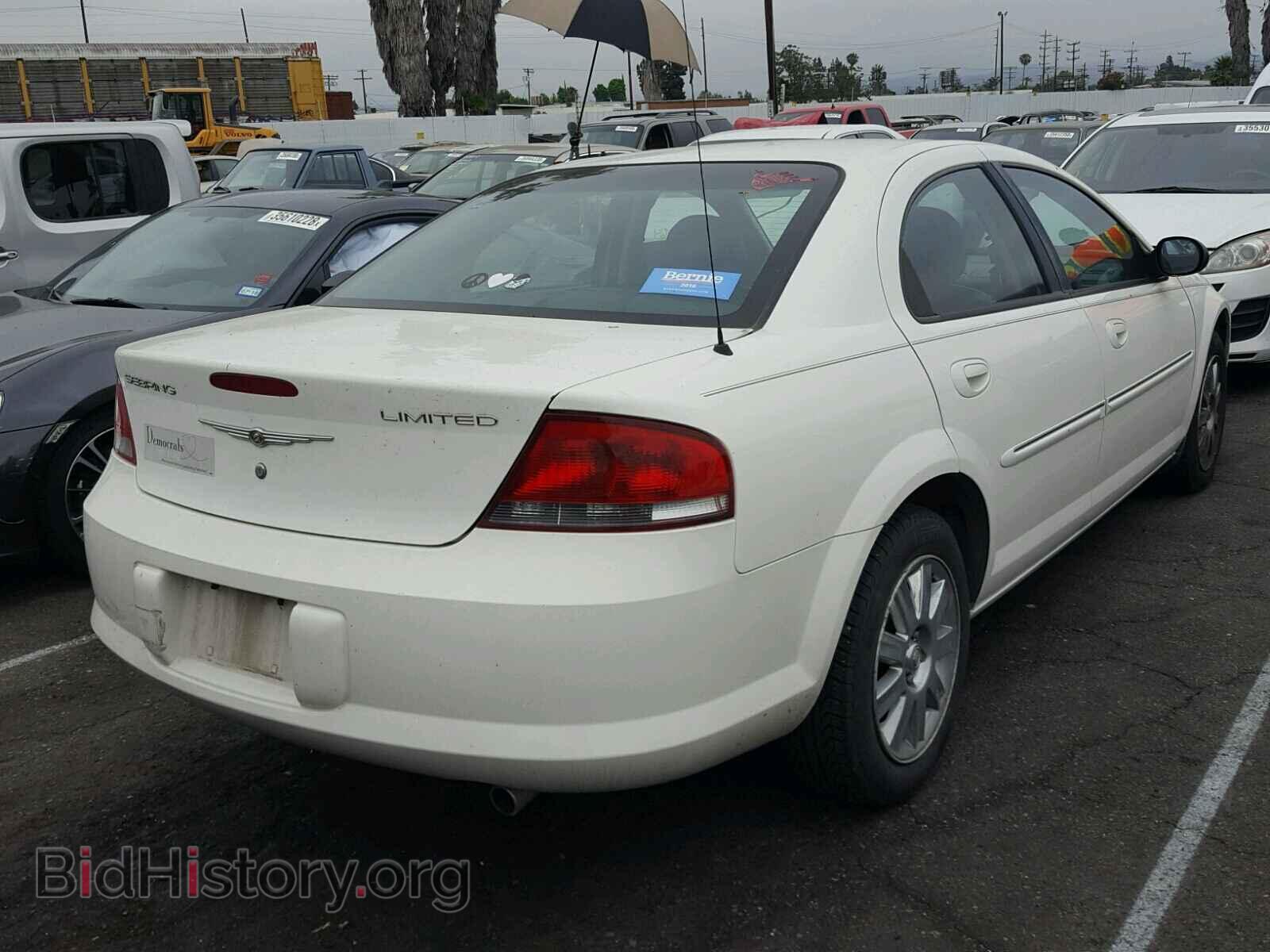 2005 CHRYSLER SEBRING - VIN: 1C3EL66RX5N562525 - Фото 4