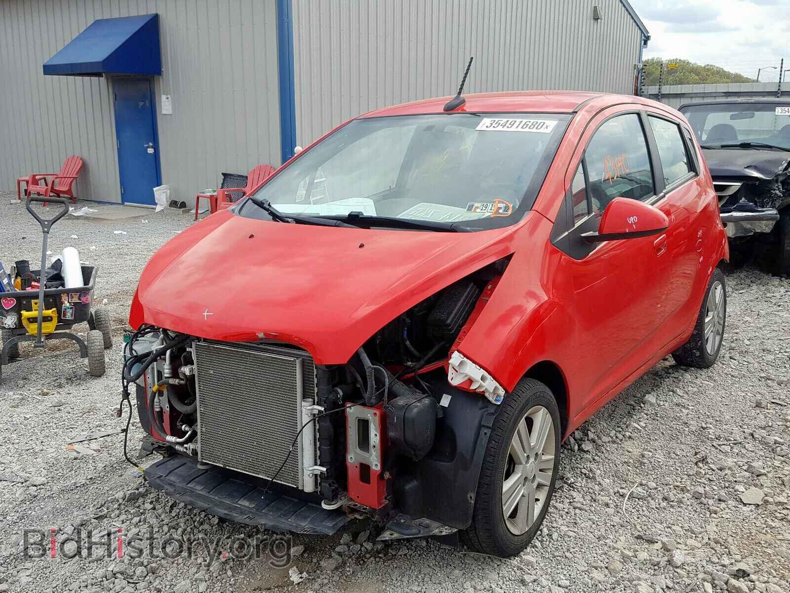 2013 CHEVROLET SPARK - VIN: KL8CD6S98DC525580 - Фото 2