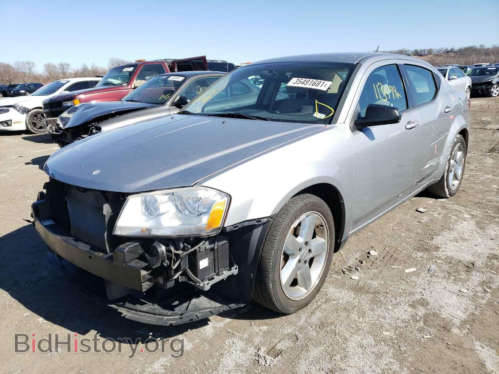 2013 DODGE AVENGER - VIN: 1C3CDZAB4DN676163 - Фото 2