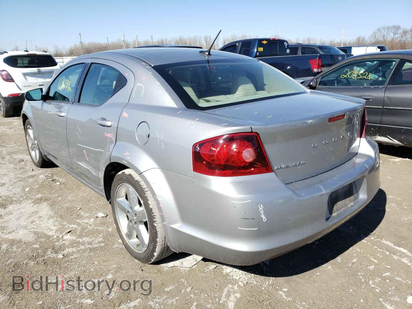2013 DODGE AVENGER - VIN: 1C3CDZAB4DN676163 - Фото 3