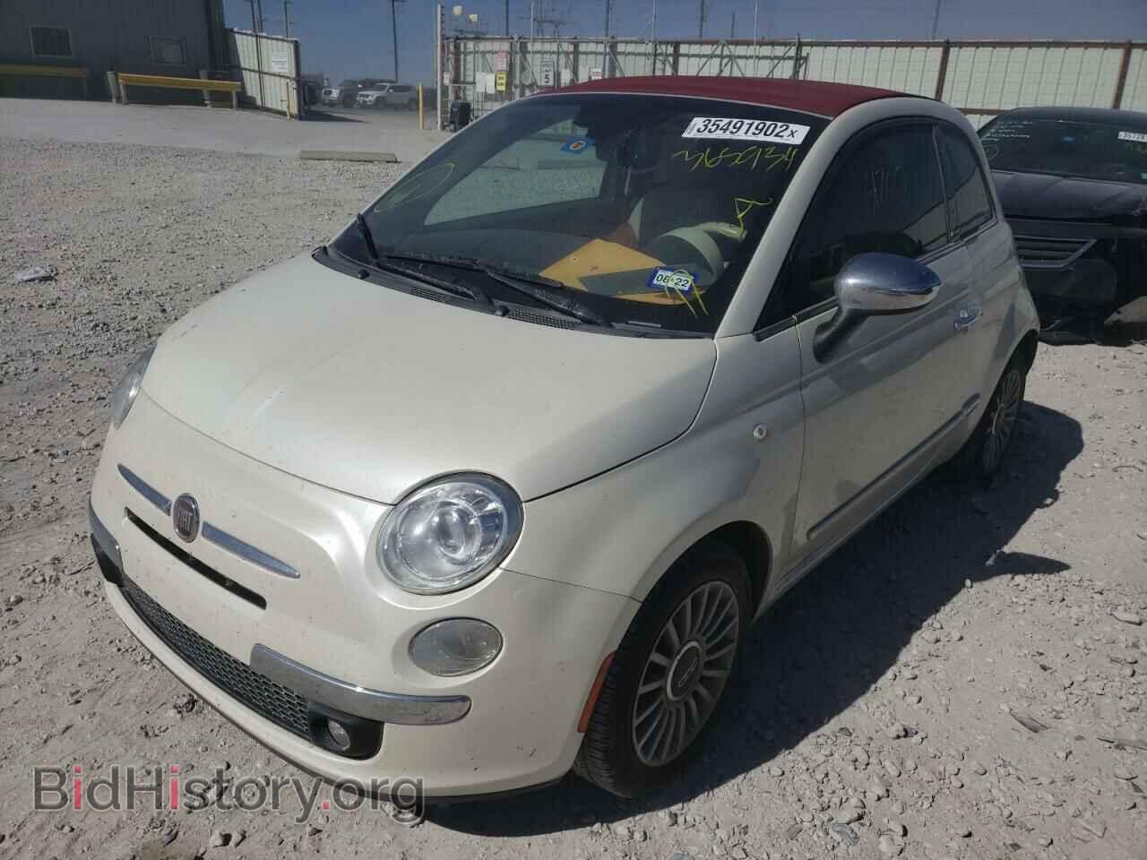 2012 FIAT 500 - VIN: 3C3CFFERXCT365934 - Фото 2