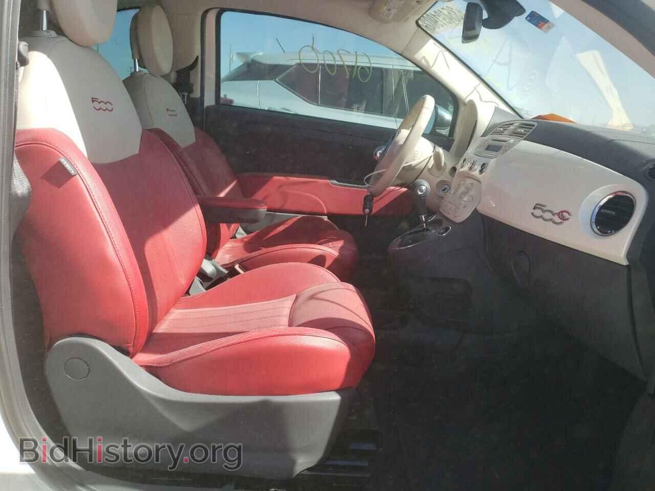 2012 FIAT 500 - VIN: 3C3CFFERXCT365934 - Фото 5