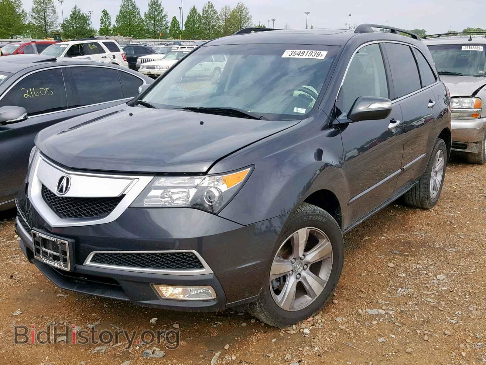 2013 ACURA MDX - VIN: 2HNYD2H36DH517476 - Фото 2