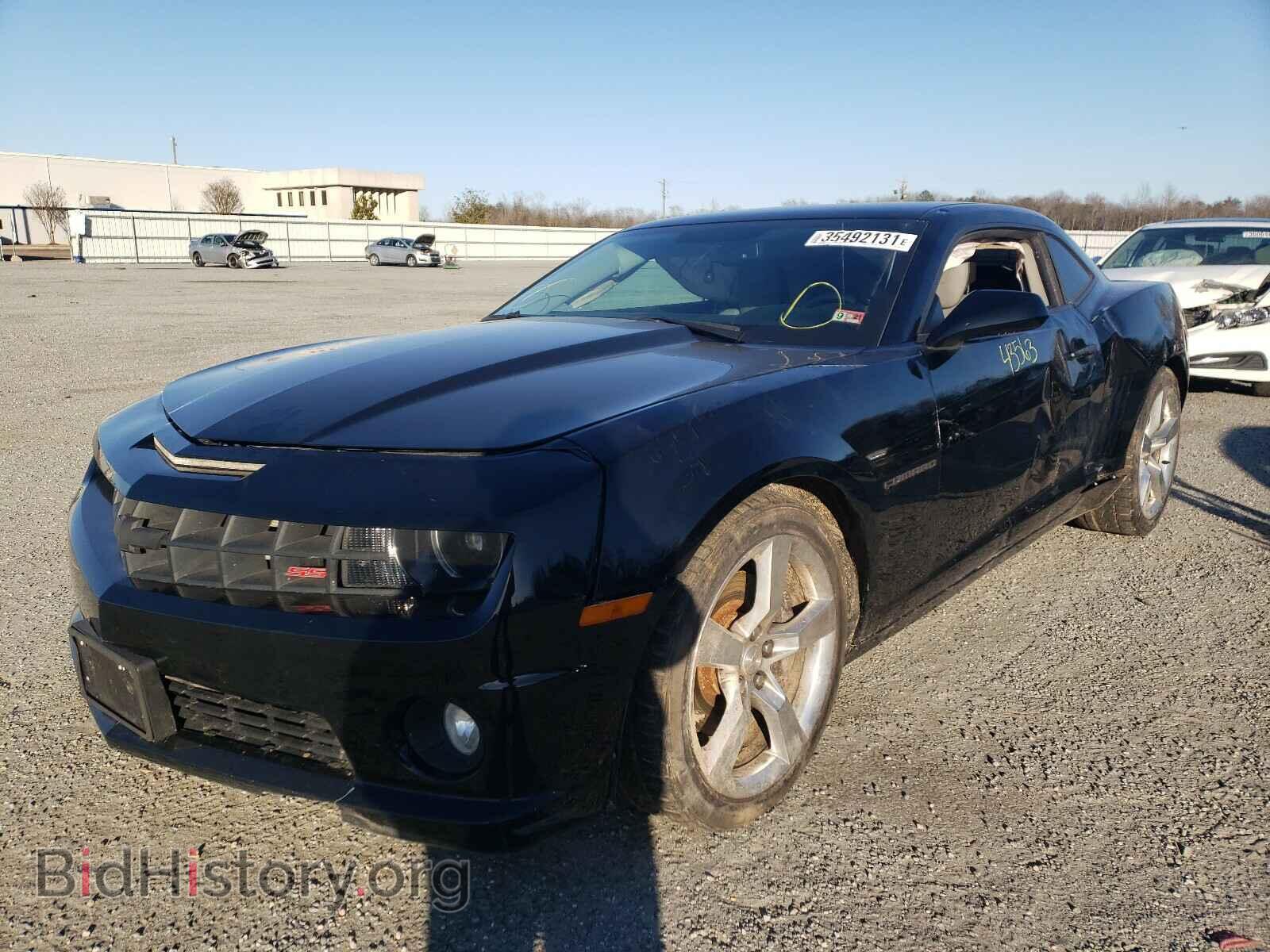 2012 CHEVROLET CAMARO - VIN: 2G1FK1EJ0C9101876 - Фото 2