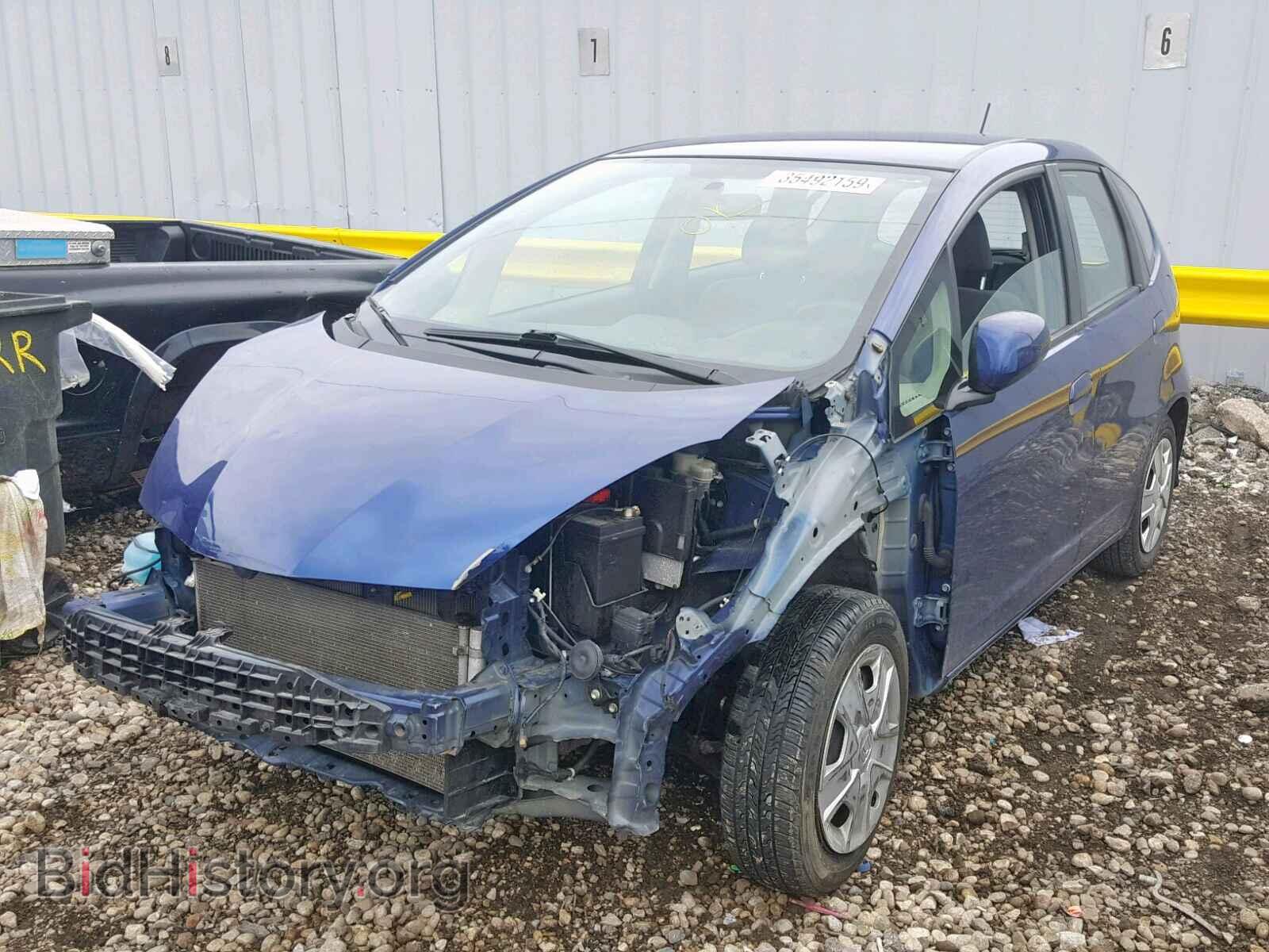 2013 HONDA FIT - VIN: JHMGE8H31DC082319 - Фото 2