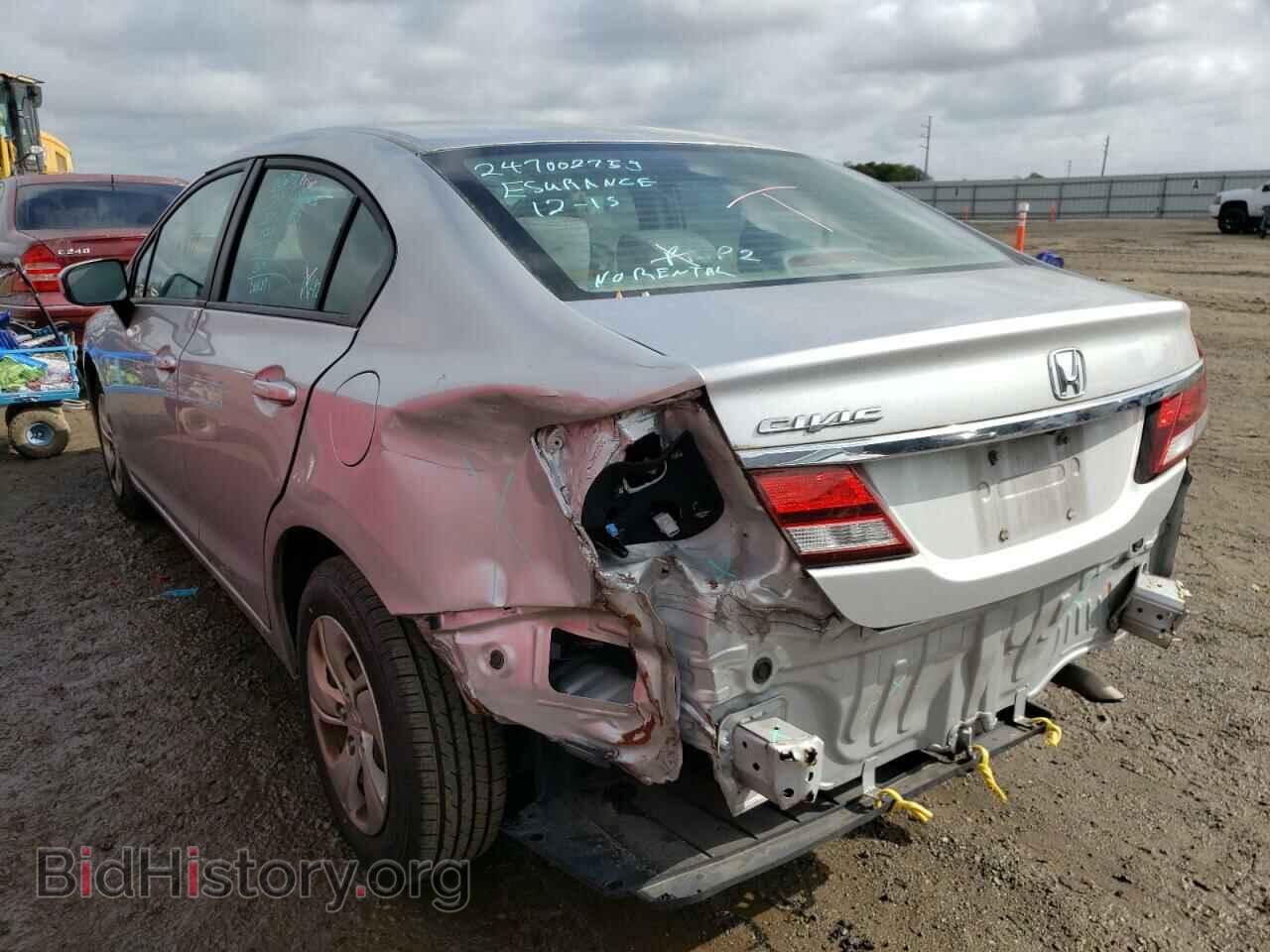 2015 HONDA CIVIC - VIN: 19XFB2F57FE000144 - Фото 3