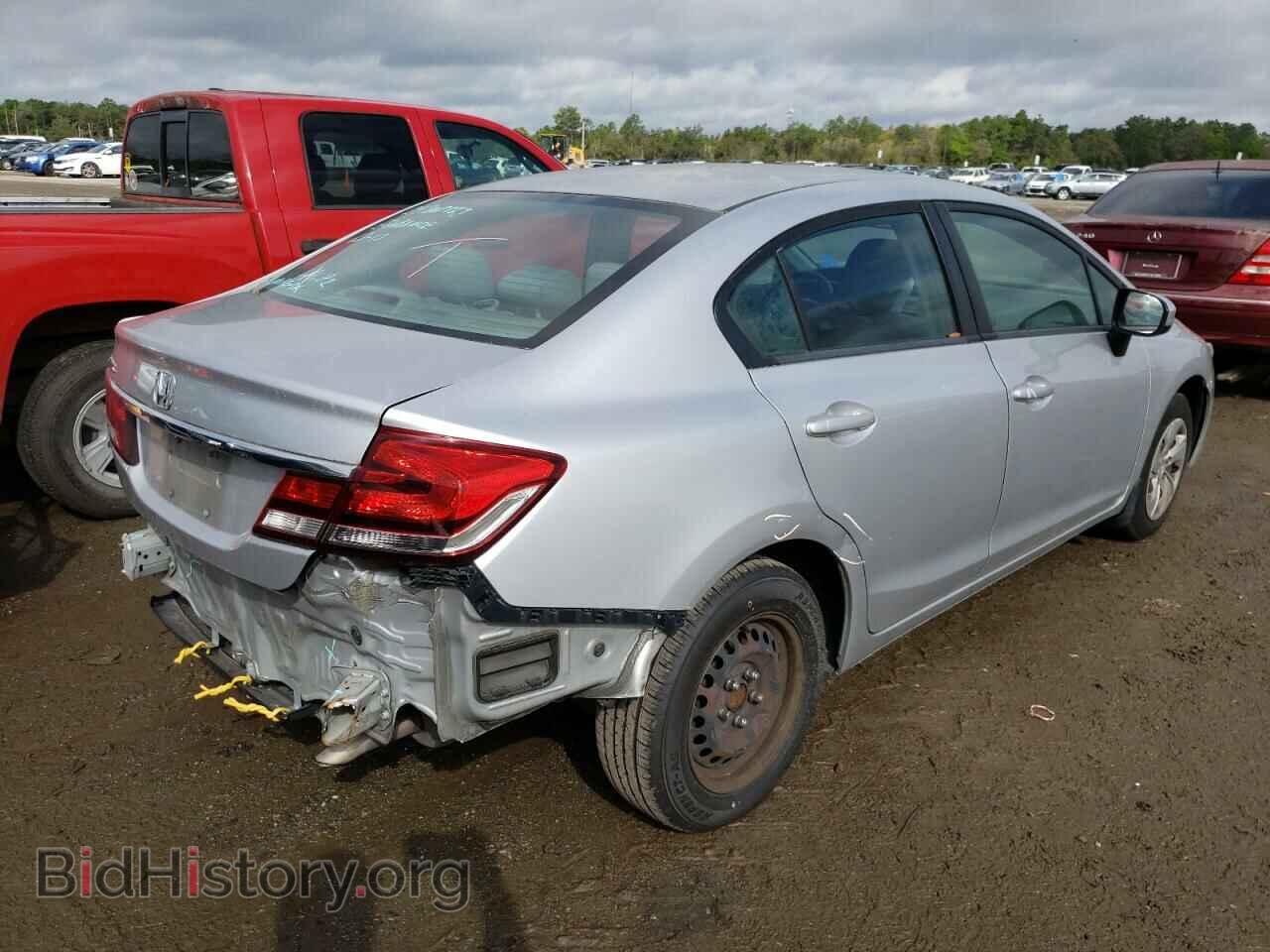 2015 HONDA CIVIC - VIN: 19XFB2F57FE000144 - Фото 4