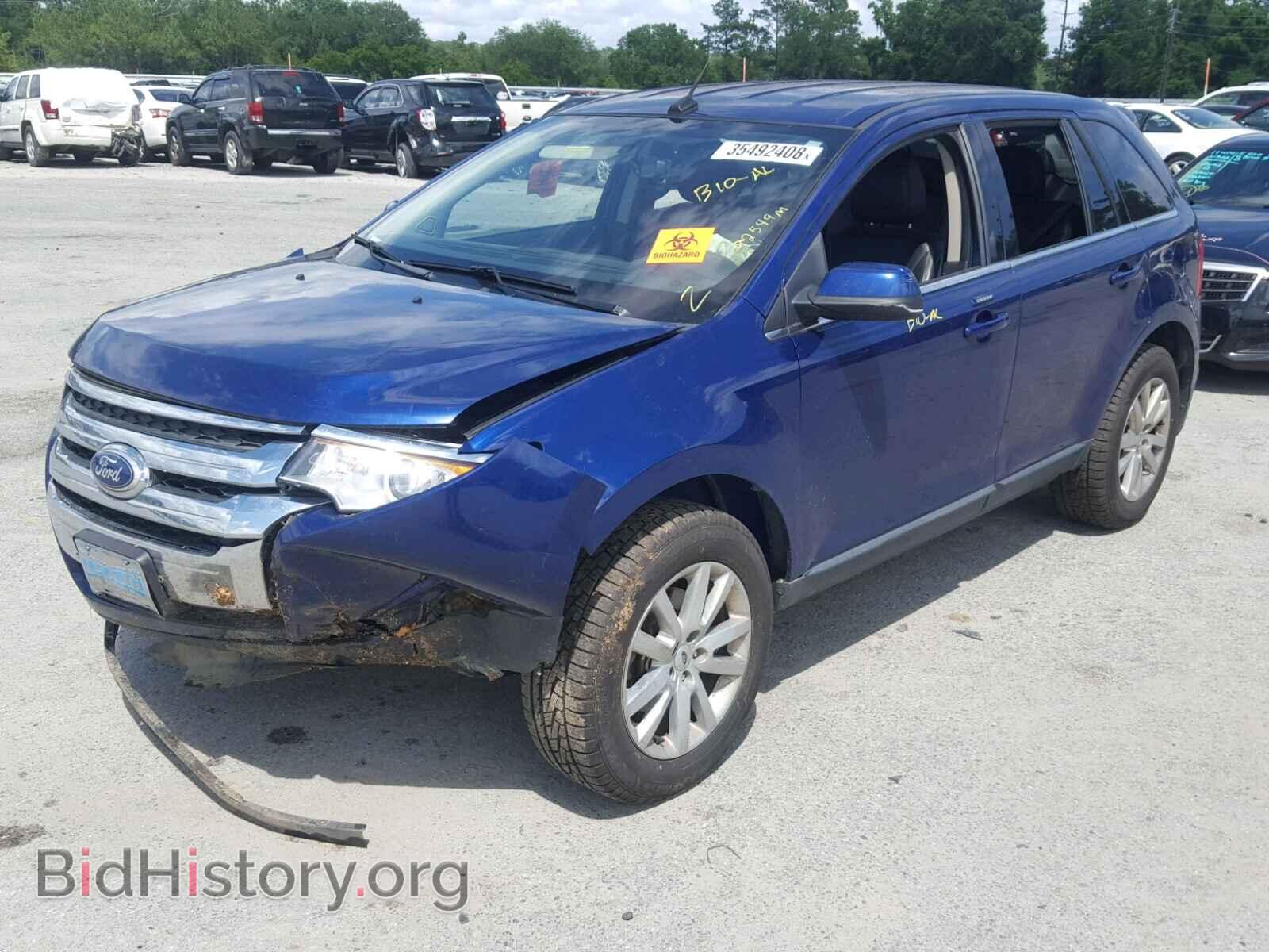 2013 FORD EDGE - VIN: 2FMDK4KC3DBB12267 - Фото 2