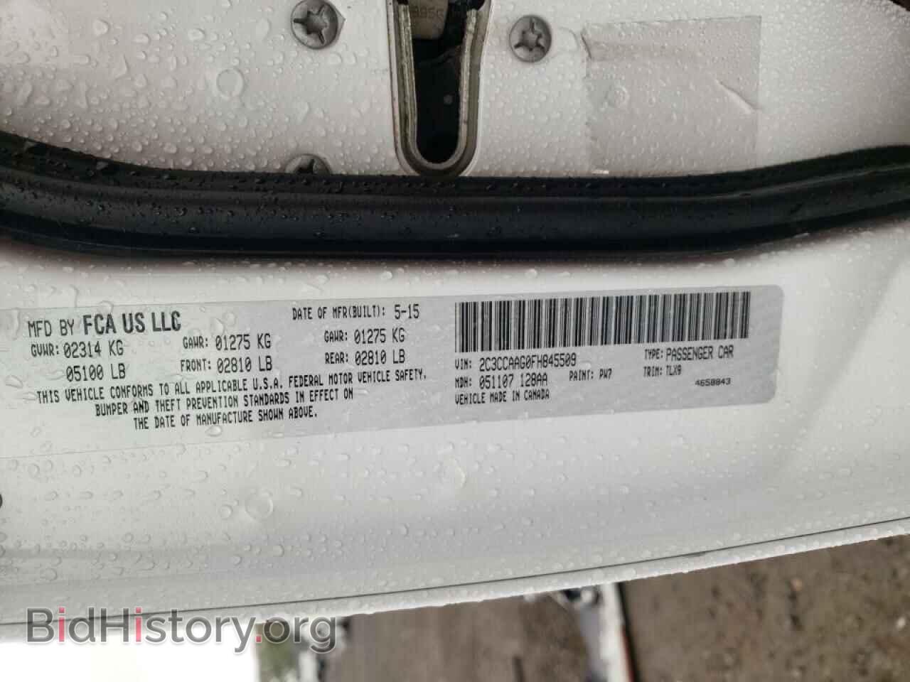 2015 CHRYSLER 300 - VIN: 2C3CCAAG0FH845509 - Фото 10