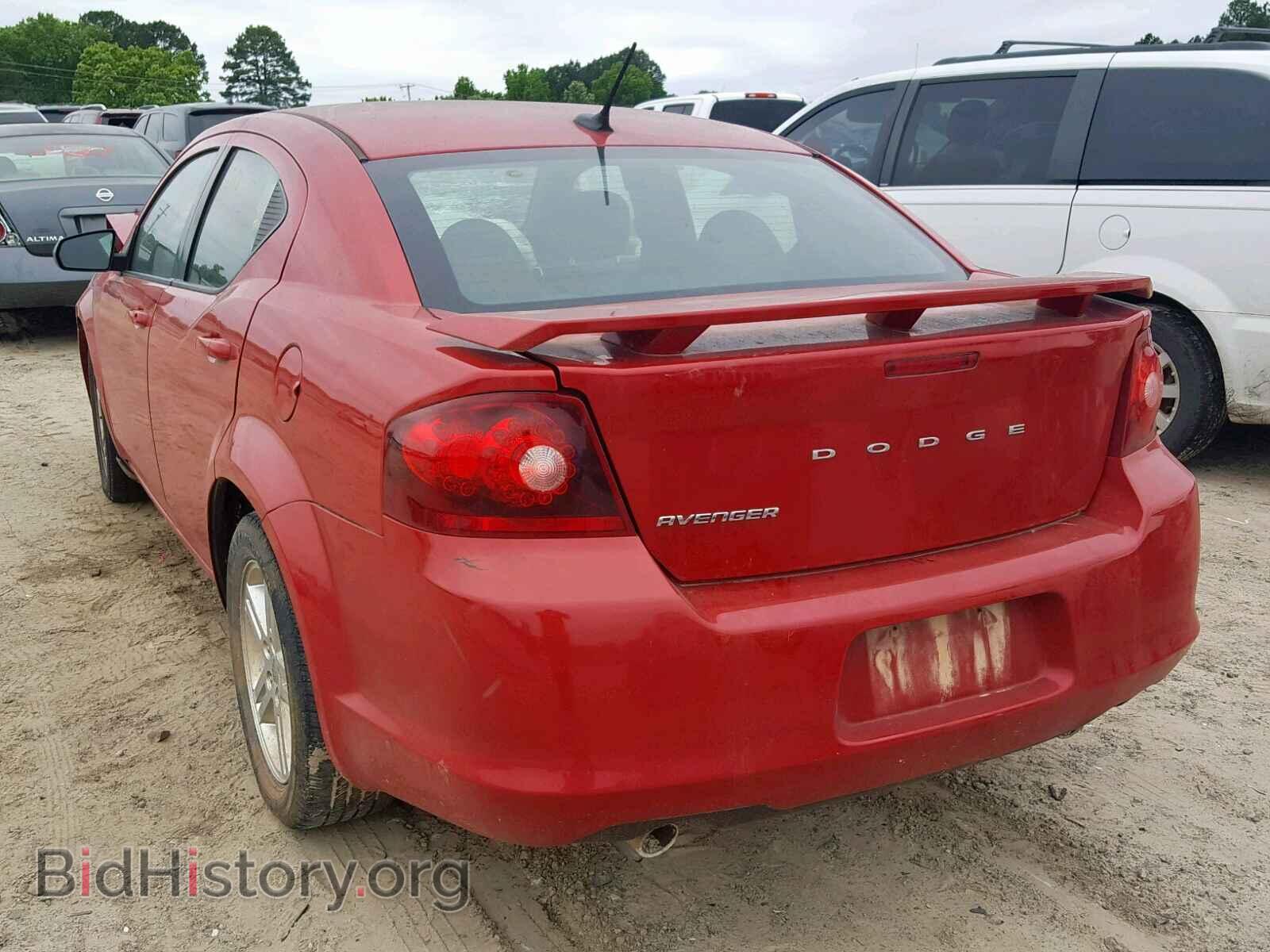 2013 DODGE AVENGER - VIN: 1C3CDZAGXDN638092 - Фото 3