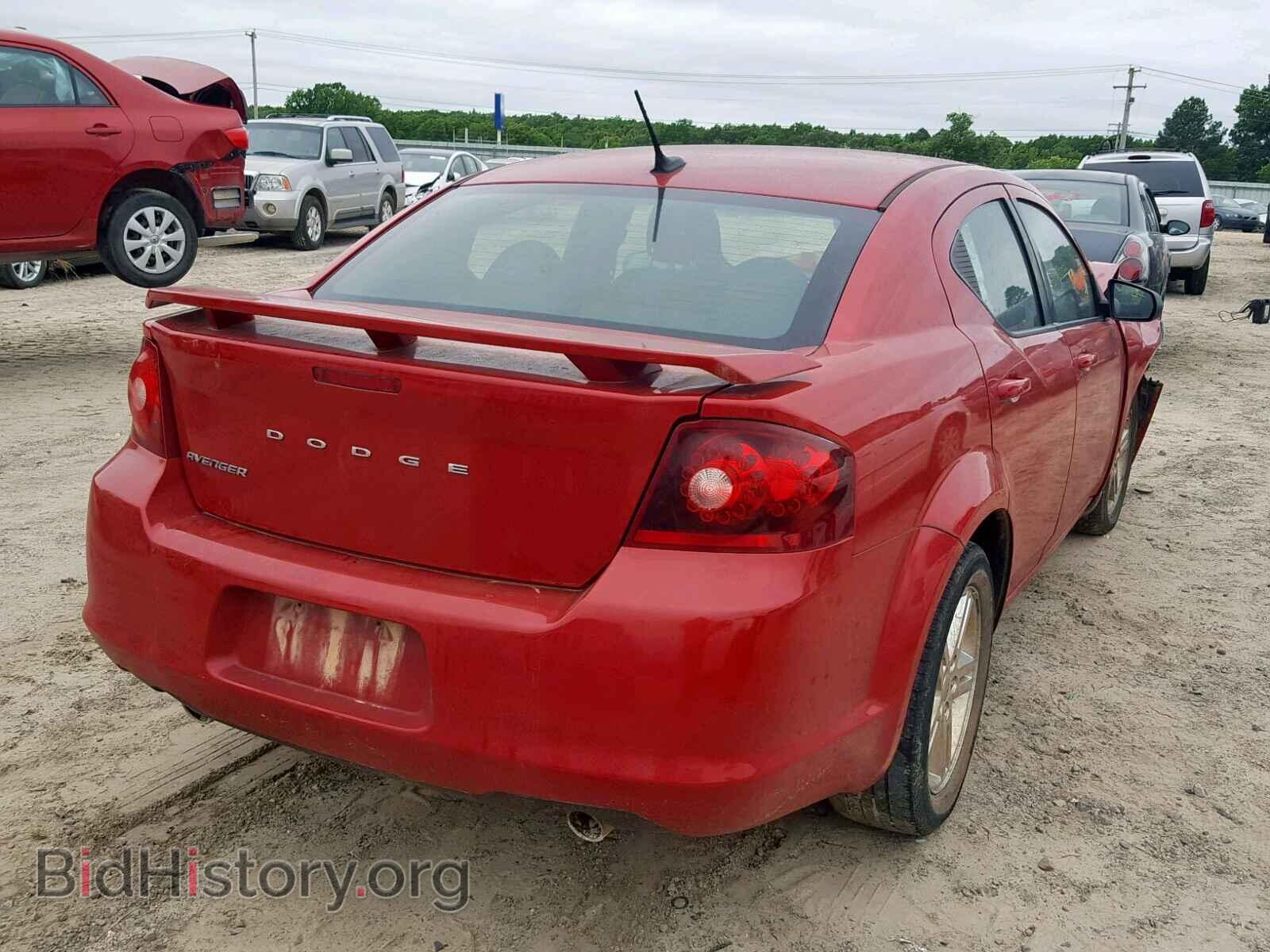 2013 DODGE AVENGER - VIN: 1C3CDZAGXDN638092 - Фото 4