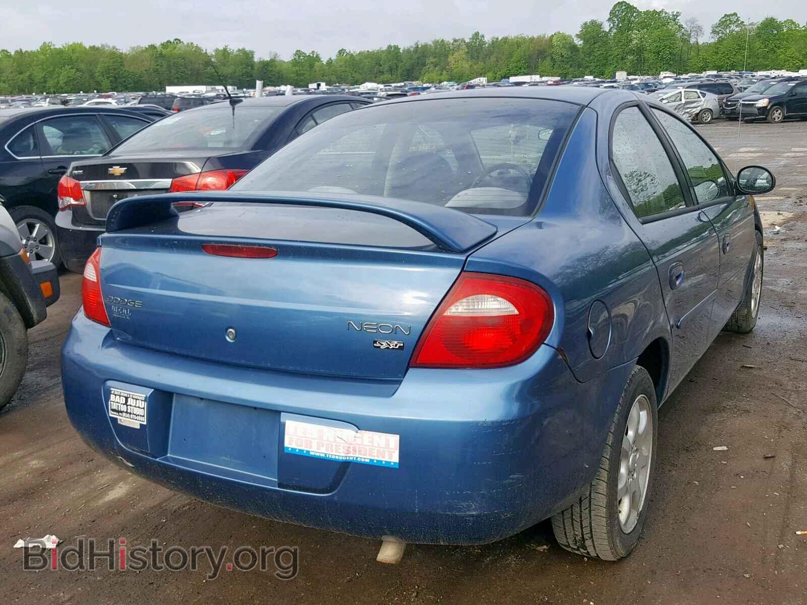 2003 DODGE NEON - VIN: 1B3AS56C43D166355 - Фото 4