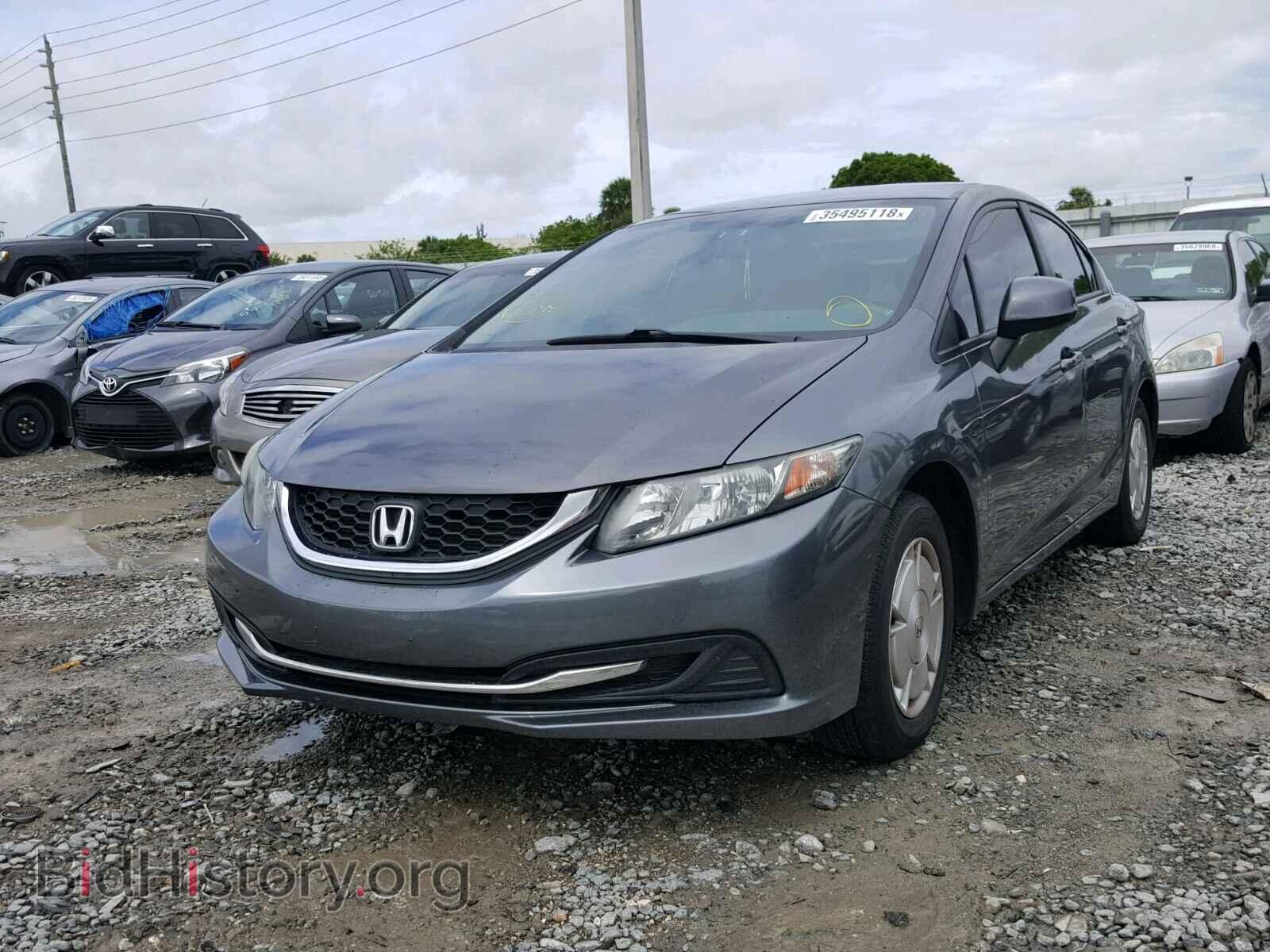 2013 HONDA CIVIC - VIN: 2HGFB2F68DH532448 - Фото 2