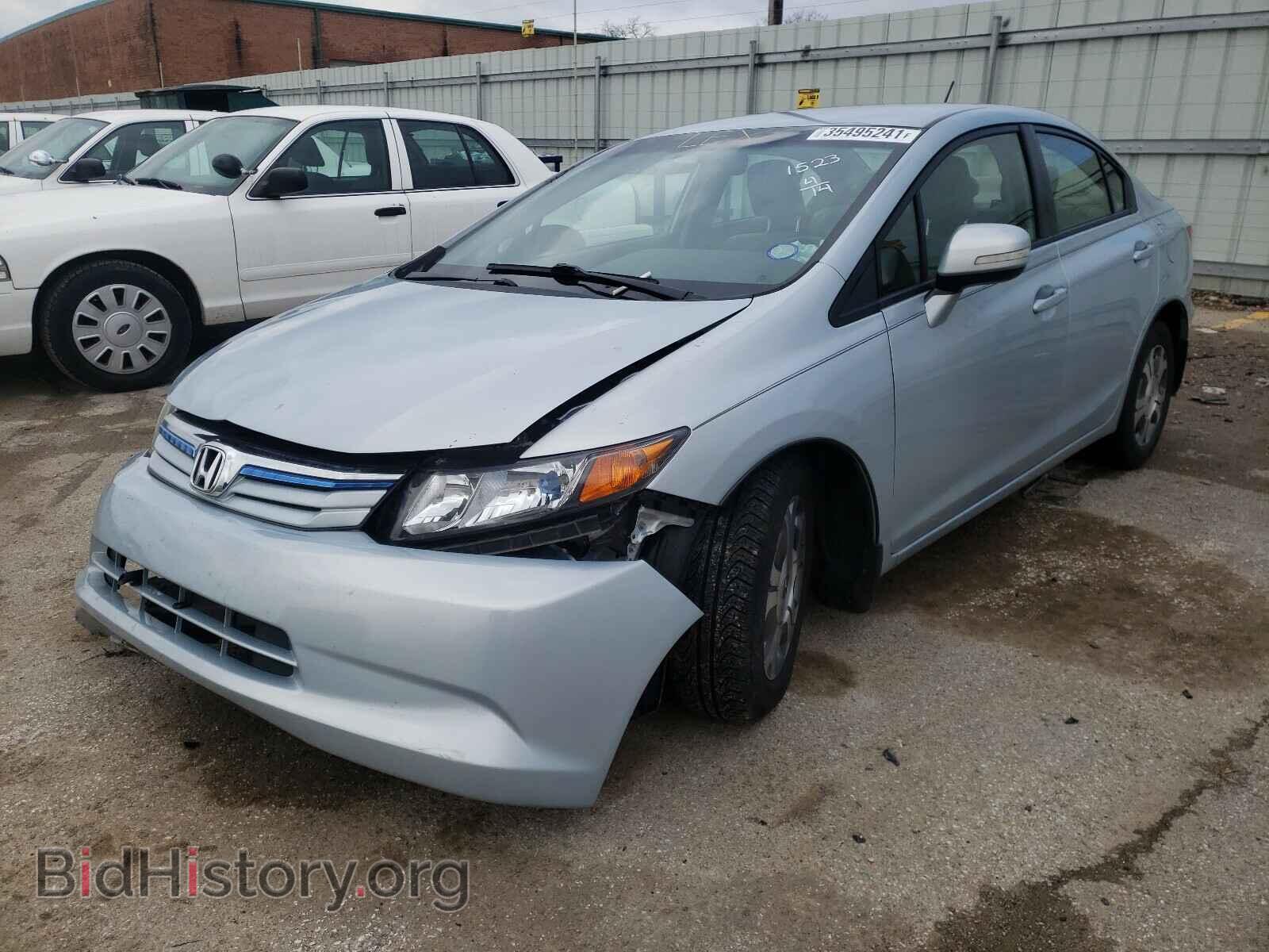 2012 HONDA CIVIC - VIN: JHMFB4F37CS001523 - Фото 2