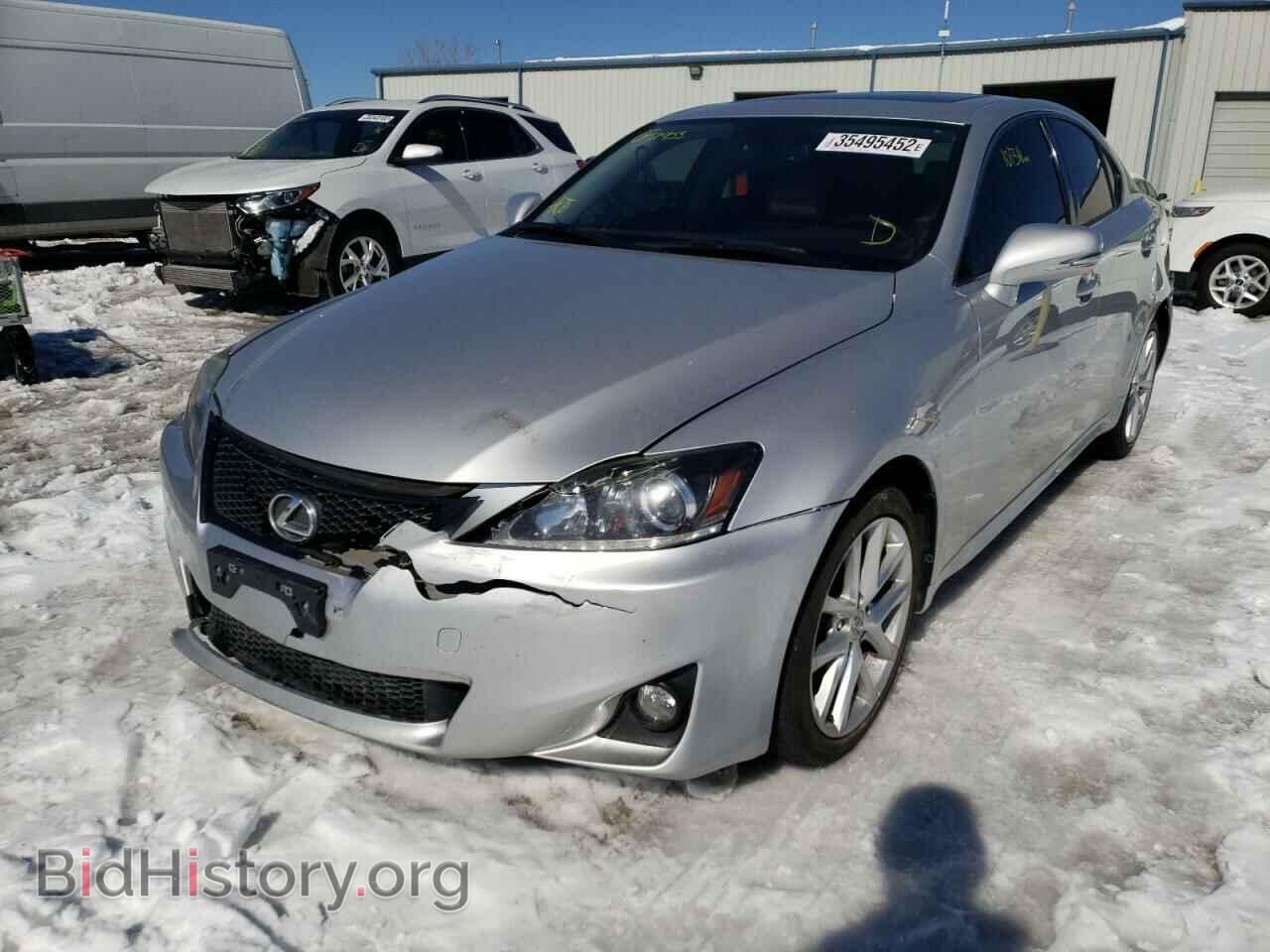 2012 LEXUS IS - VIN: JTHCF5C27C5057453 - Фото 2