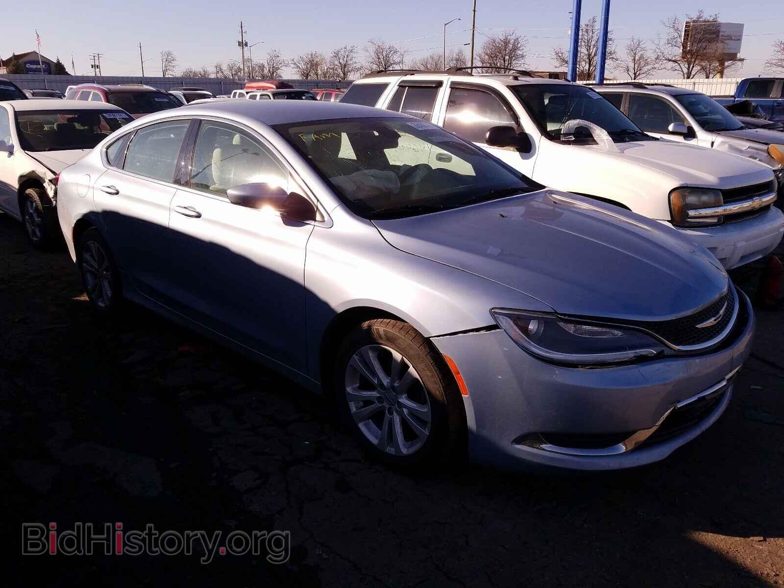 Фотография 1C3CCCAB9FN677487 - CHRYSLER 200 2015