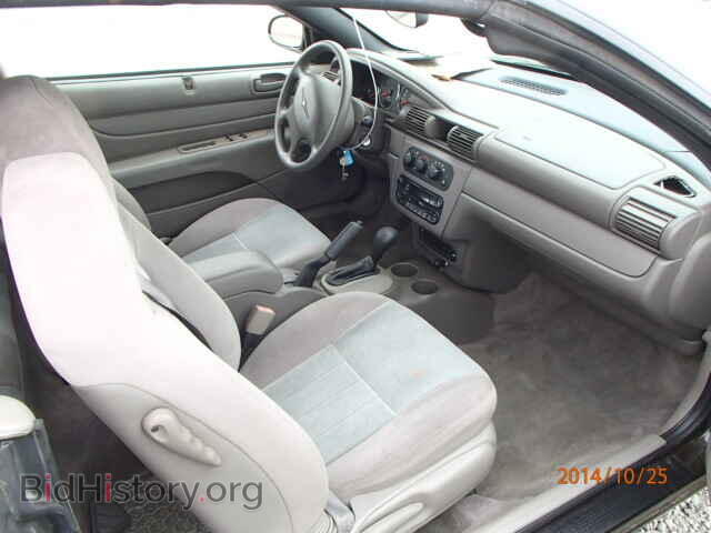 2003 CHRYSLER SEBRING - VIN: 1C3EL45T63N559183 - Фото 5