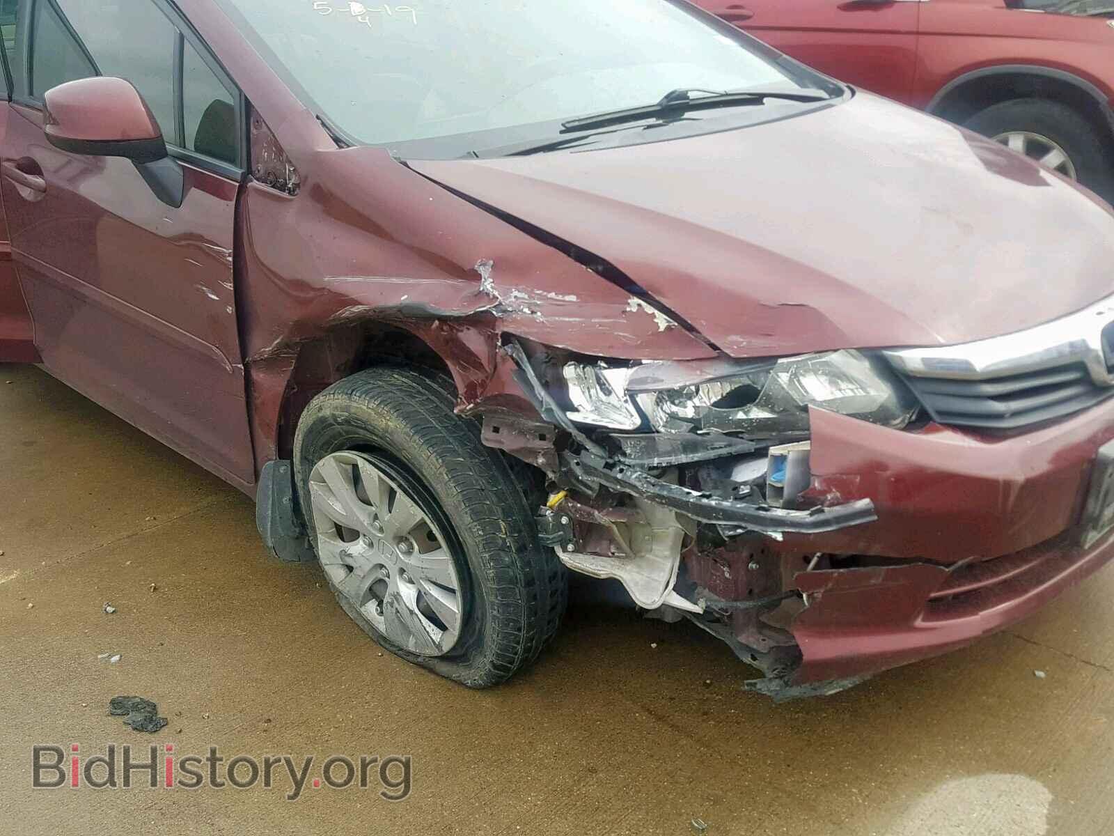 2012 HONDA CIVIC LX - VIN: 2HGFB2F59CH604585 - Фото 9