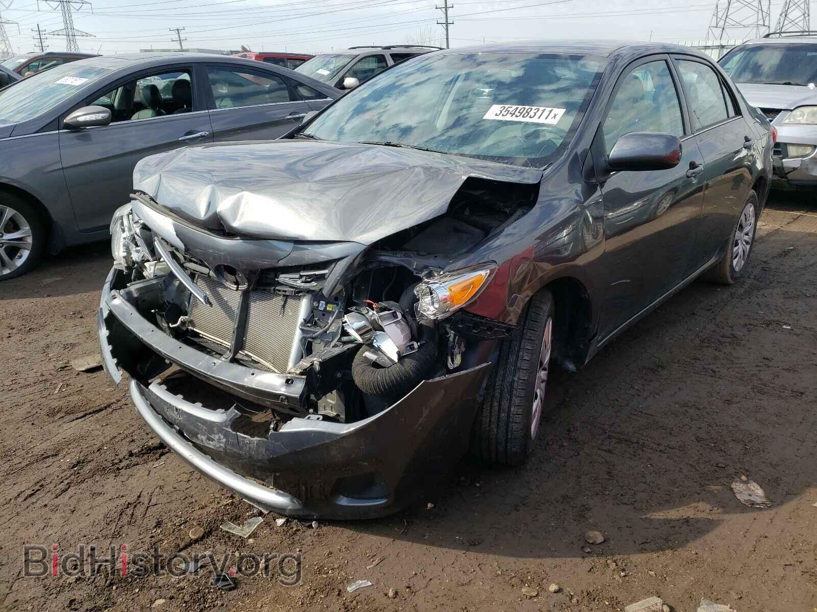 2013 TOYOTA COROLLA - VIN: 2T1BU4EE6DC005255 - Фото 2