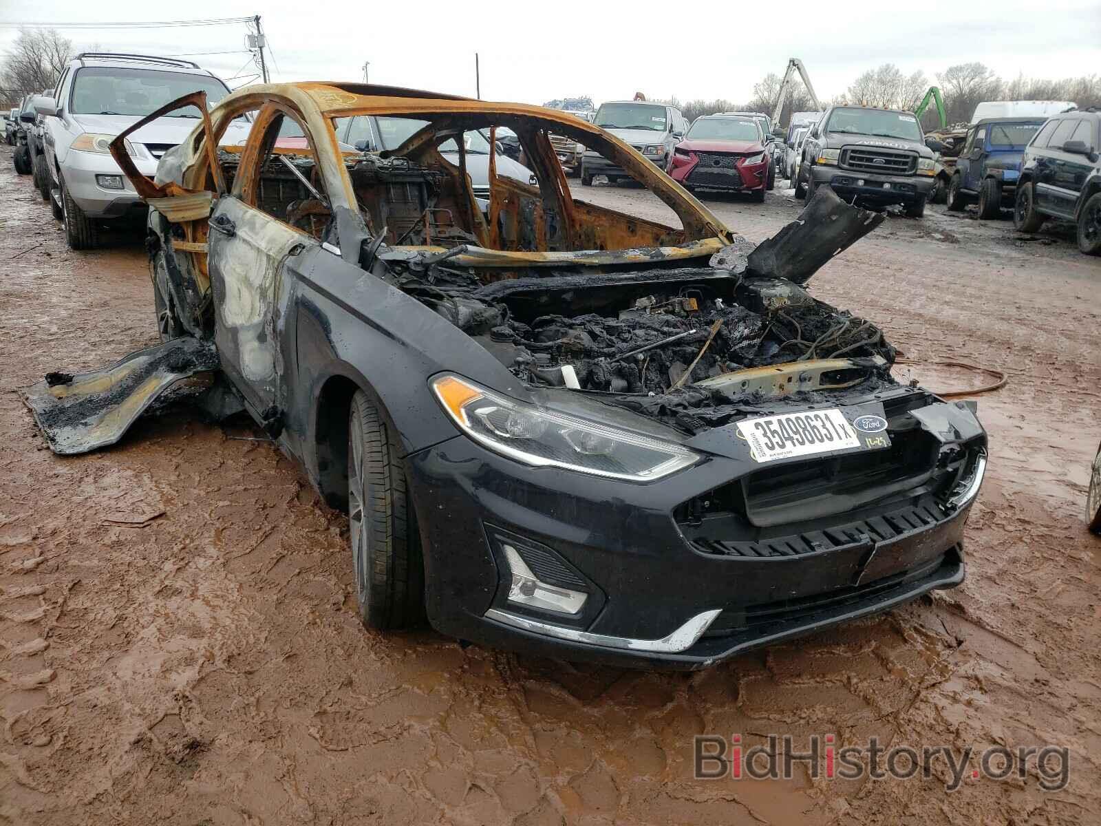 Photo 3FA6P0D95KR153125 - FORD FUSION 2019