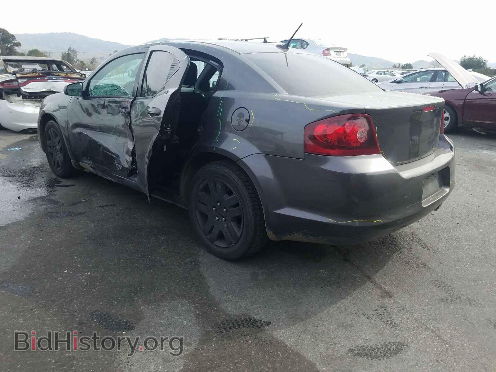 2014 DODGE AVENGER - VIN: 1C3CDZAB1EN193814 - Фото 3